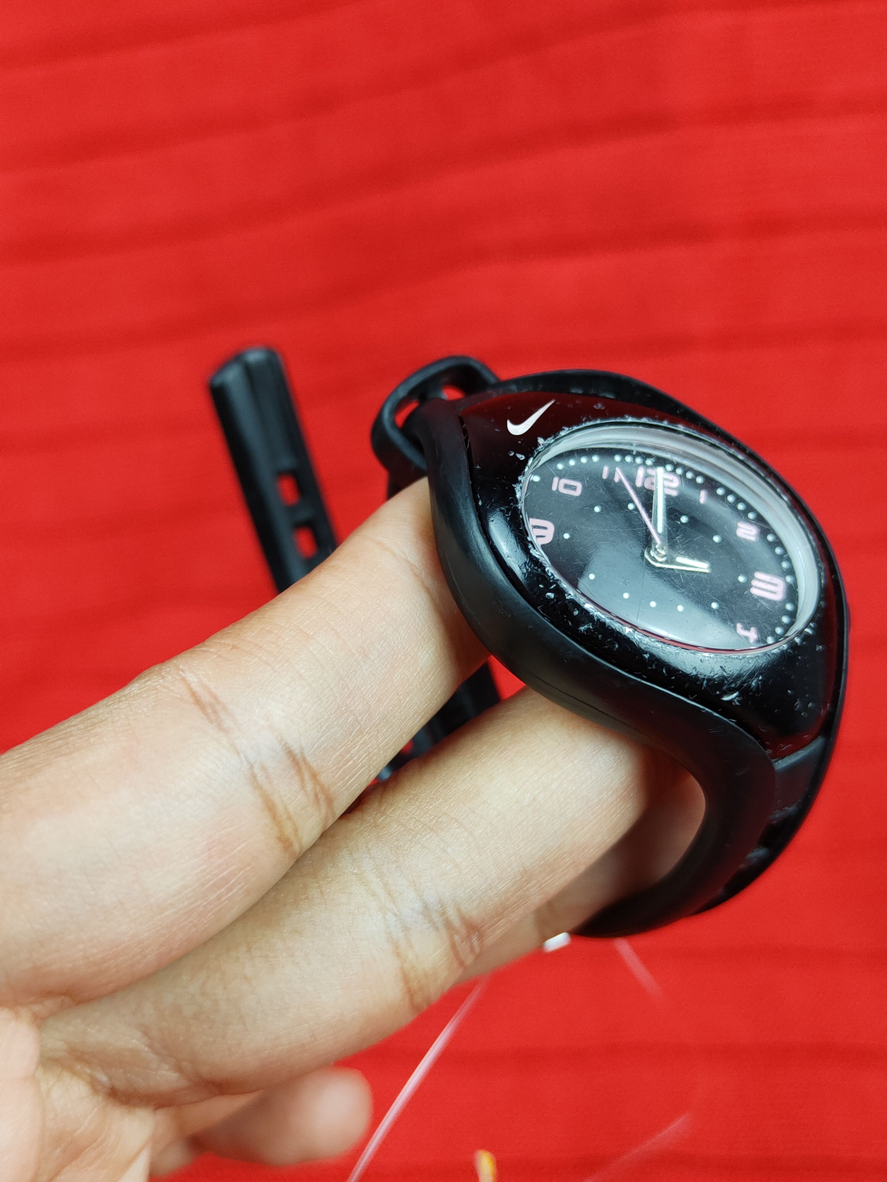 Nike Nike rare Analog Vintage Sports Watch #J021s Size ONE SIZE - 4 Thumbnail