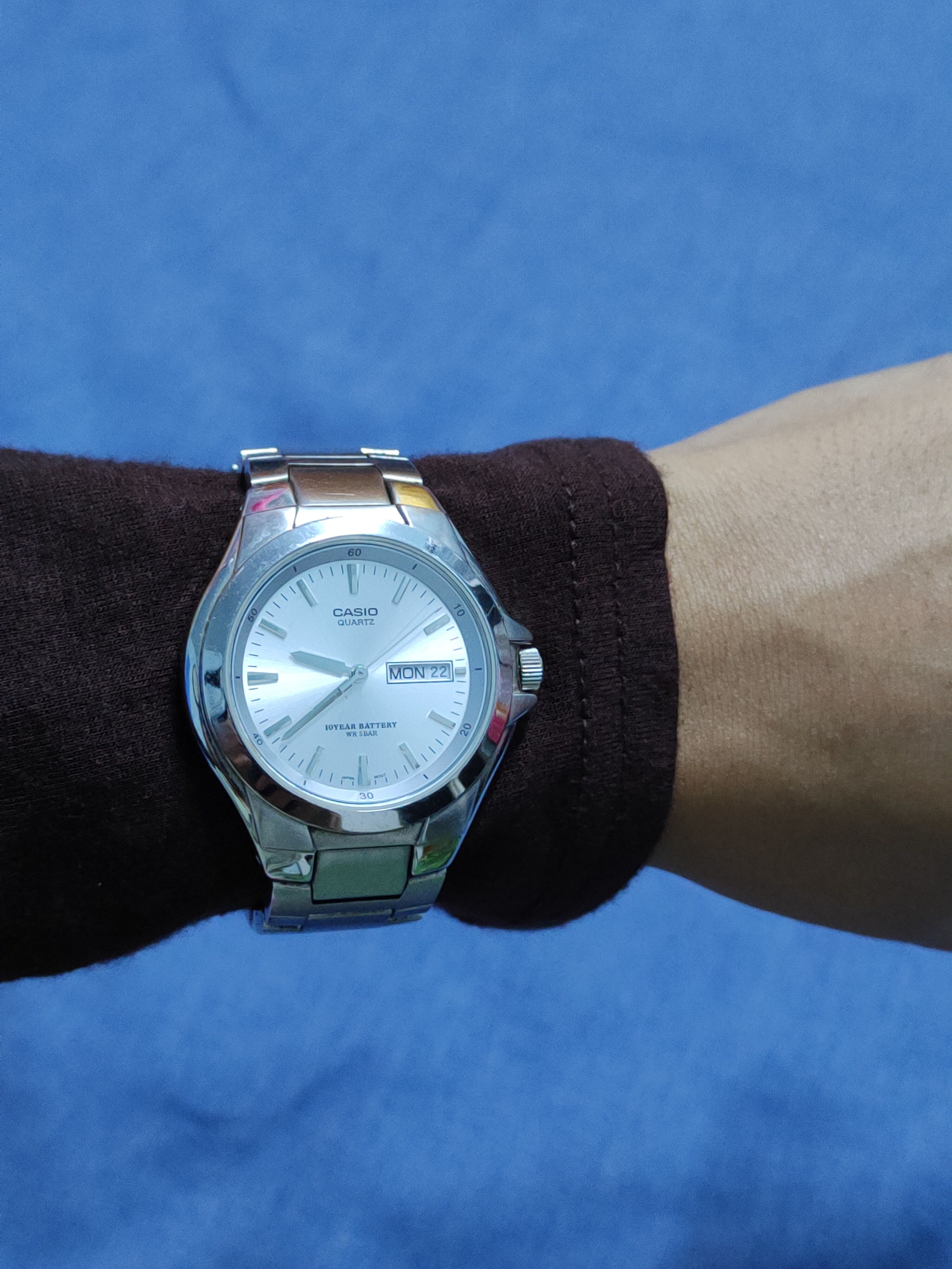 Casio Casio-Quartz Silver vintage Watch #J069S Size ONE SIZE - 13 Thumbnail