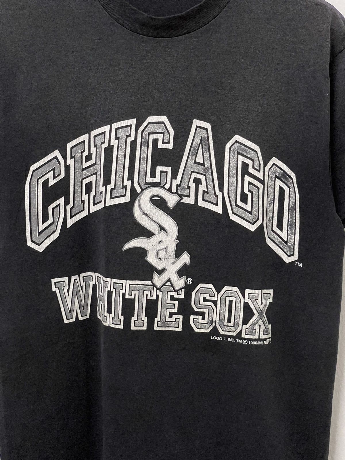 MLB × Vintage Vintage Chicago White Sox MLB Spell Out Tee Size US S / EU 44-46 / 1 - 2 Thumbnail