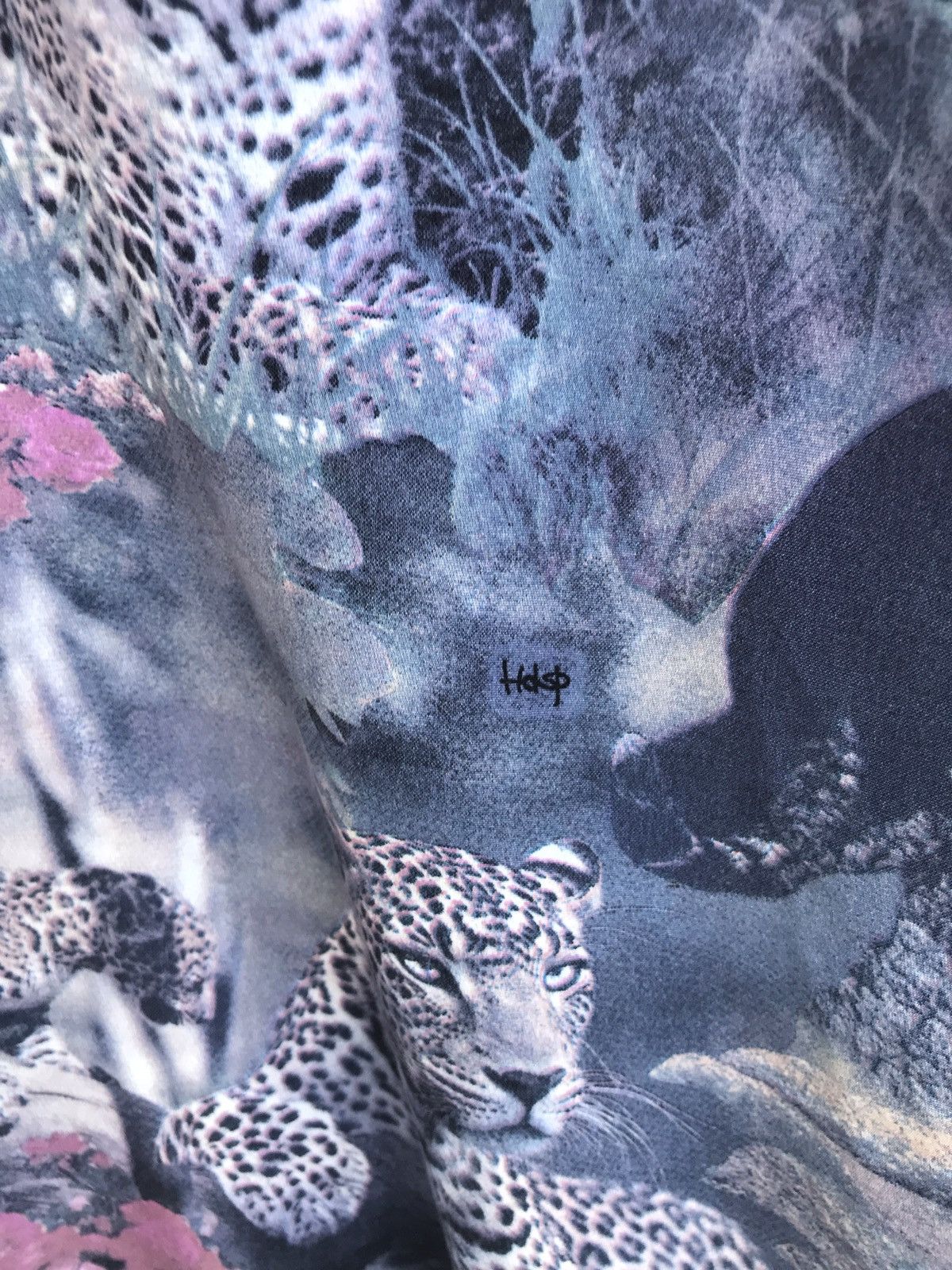 Japanese Brand Japanese Brand Dazur Velvet Safari Animal Print Shirt Size US S / EU 44-46 / 1 - 4 Thumbnail