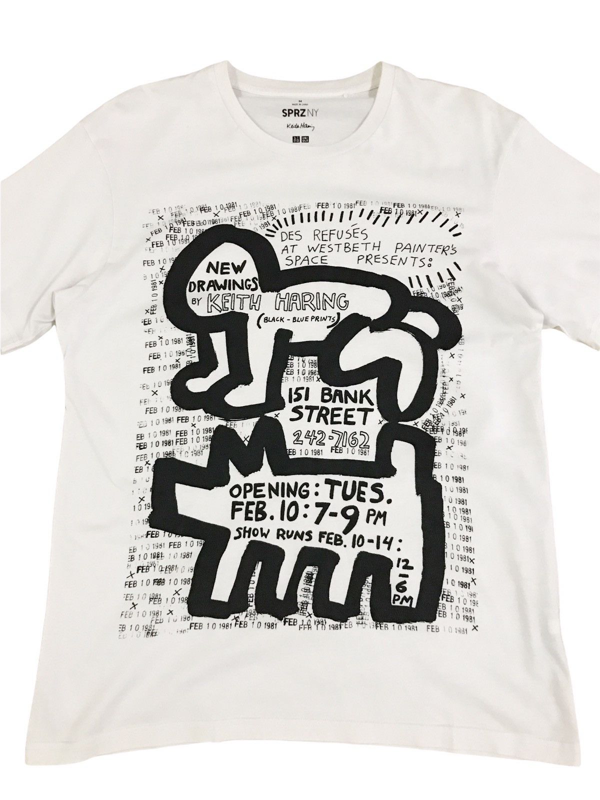 Keith Haring × Uniqlo Uniqlo x Keith Haring Pop Art Shirt Size US M / EU 48-50 / 2 - 3 Thumbnail