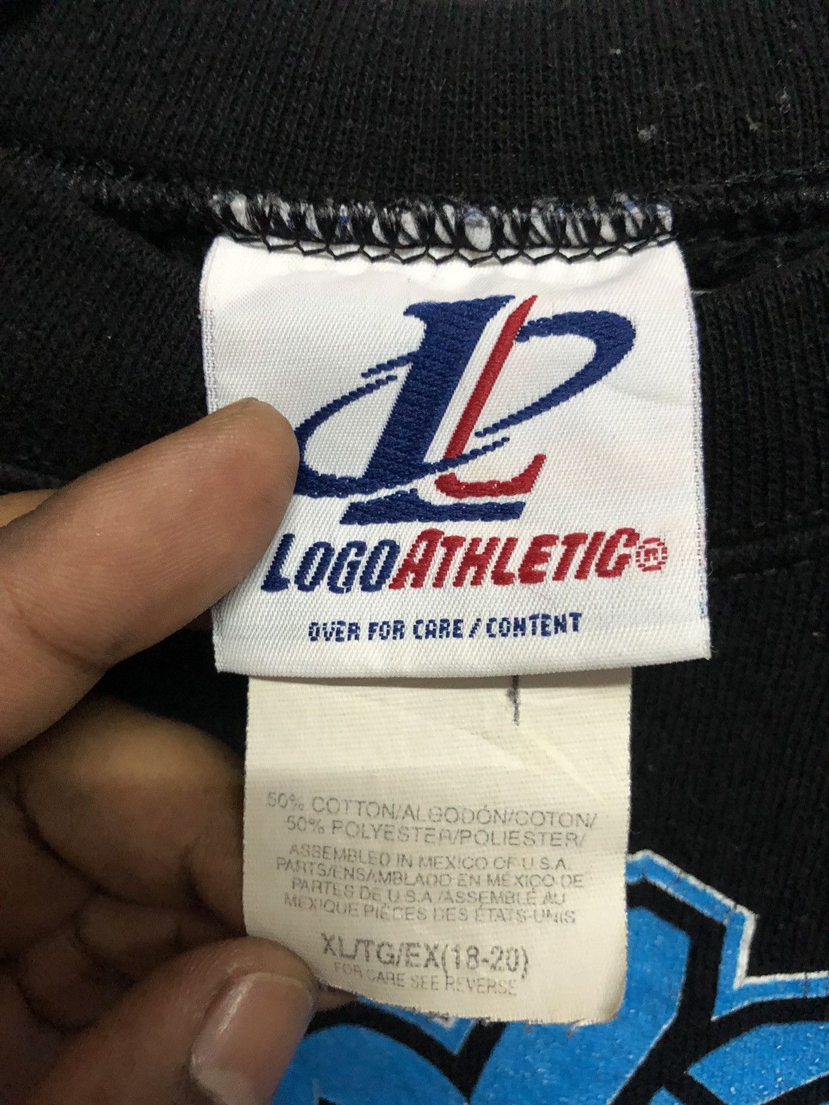 Logo Athletic × NFL × Vintage VINTAGE PANTHERS CAROLINA NFL TEAM SWEATSHIRT SIZE XL Size US XL / EU 56 / 4 - 6 Thumbnail