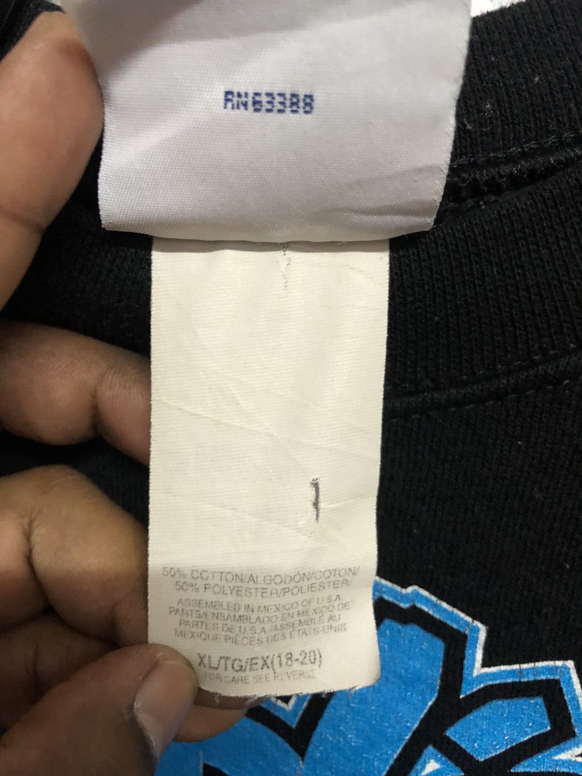 Logo Athletic × NFL × Vintage VINTAGE PANTHERS CAROLINA NFL TEAM SWEATSHIRT SIZE XL Size US XL / EU 56 / 4 - 7 Thumbnail