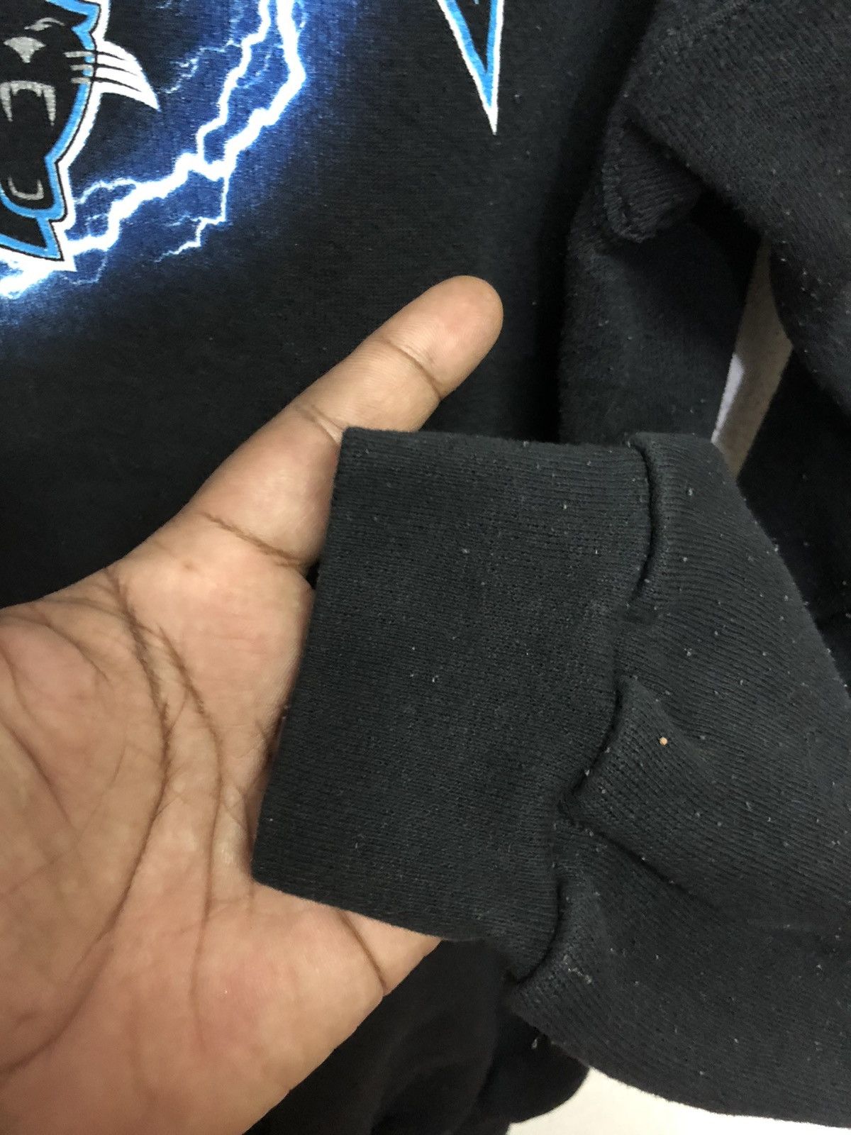 Logo Athletic × NFL × Vintage VINTAGE PANTHERS CAROLINA NFL TEAM SWEATSHIRT SIZE XL Size US XL / EU 56 / 4 - 8 Thumbnail