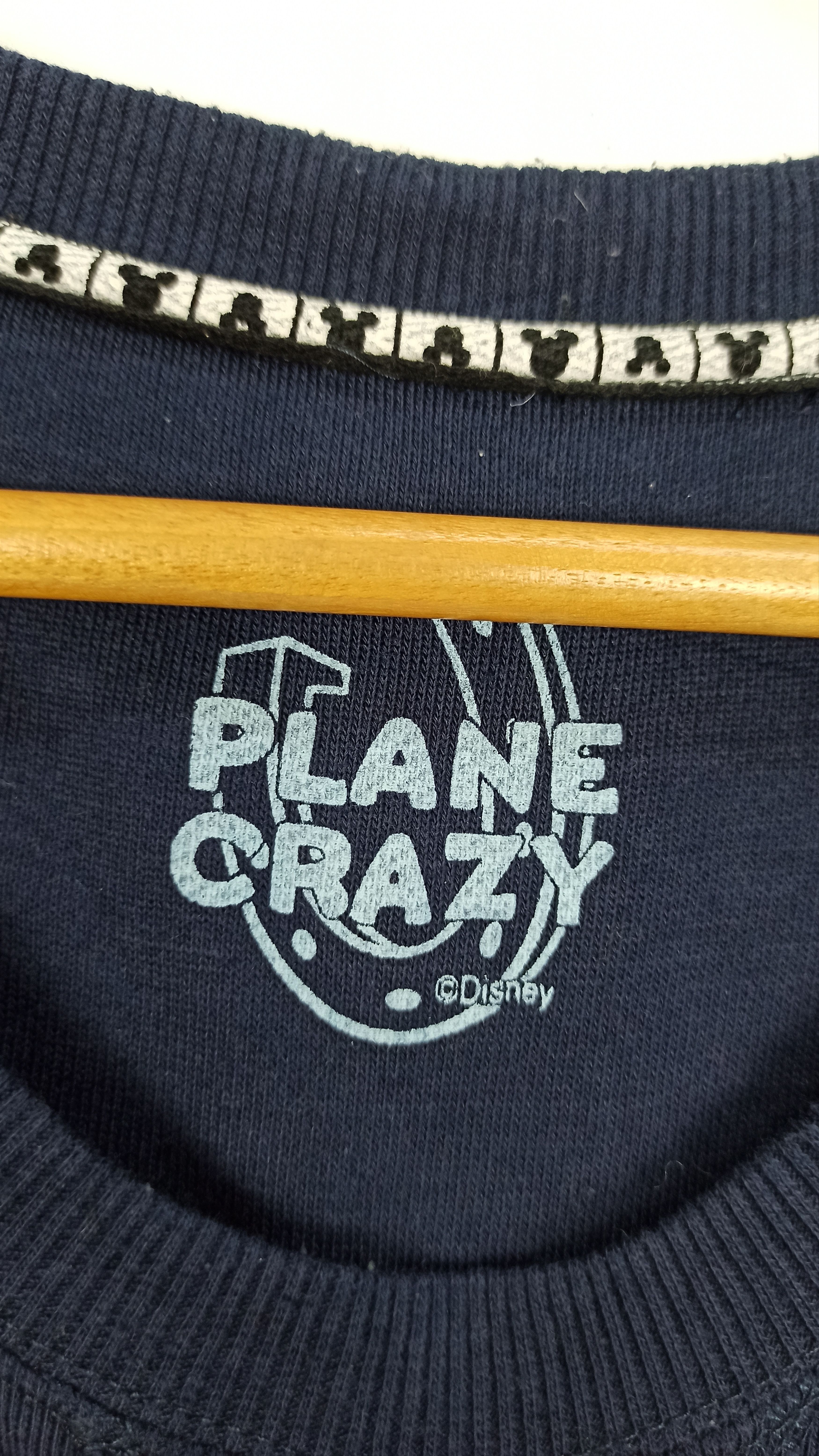 Disney Disney Mickey Mouse "Plane Crazy" Sweatshirt Size US L / EU 52-54 / 3 - 4 Thumbnail
