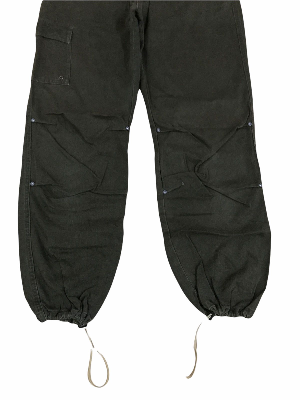 Japanese Brand Japanese Brand Sunny Clouds Green Parachute Tactical Pants Size US 28 / EU 44 - 5 Thumbnail