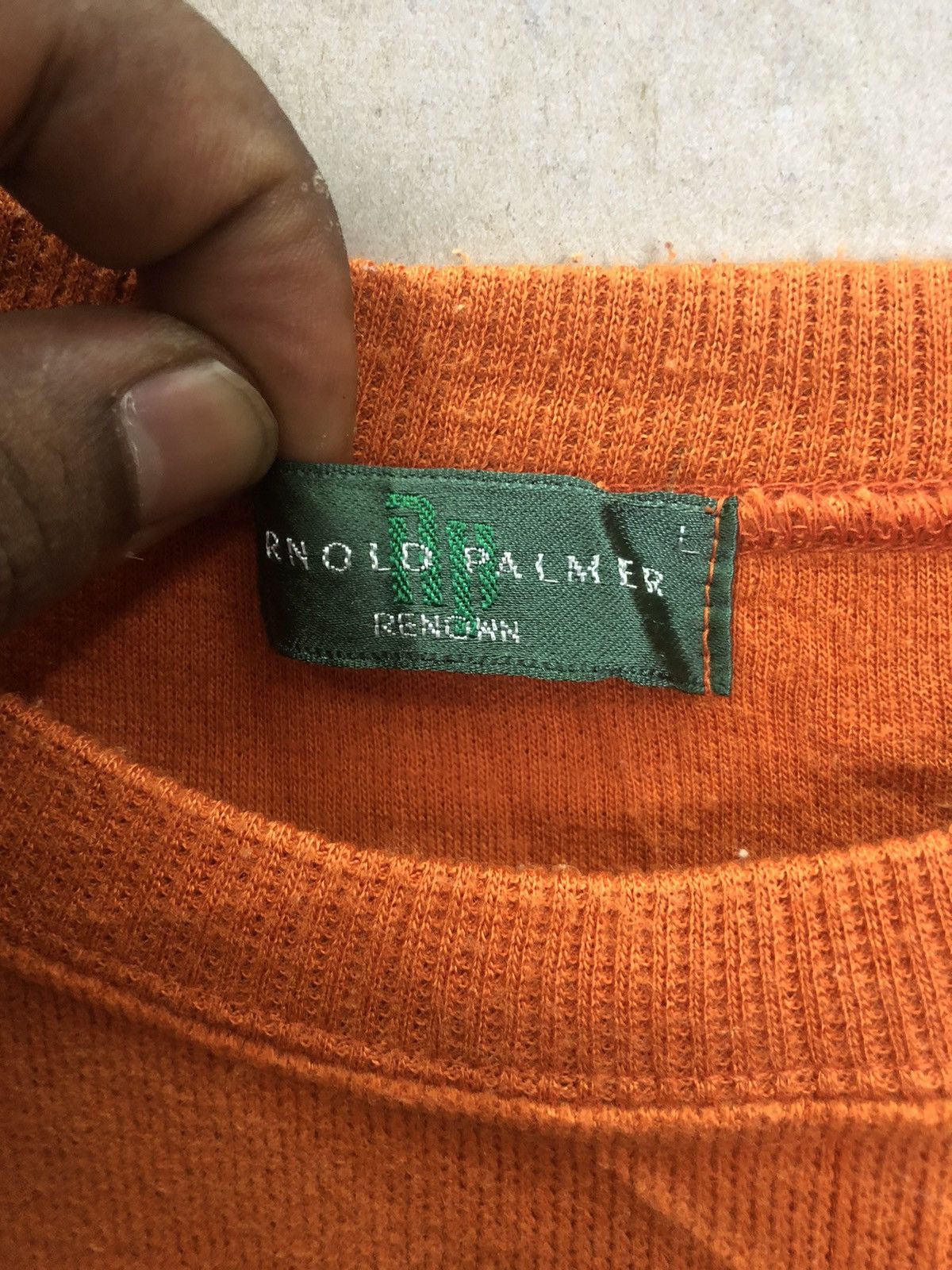 Japanese Brand × Vintage Vtg ARNOLD PALMER SPORTS Sweatshirt with embroidery logo Size US L / EU 52-54 / 3 - 5 Thumbnail