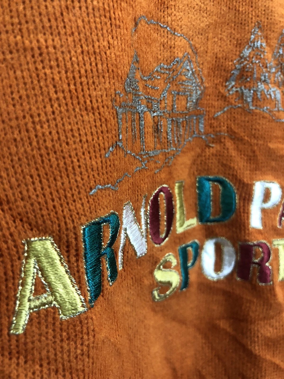 Japanese Brand × Vintage Vtg ARNOLD PALMER SPORTS Sweatshirt with embroidery logo Size US L / EU 52-54 / 3 - 4 Thumbnail