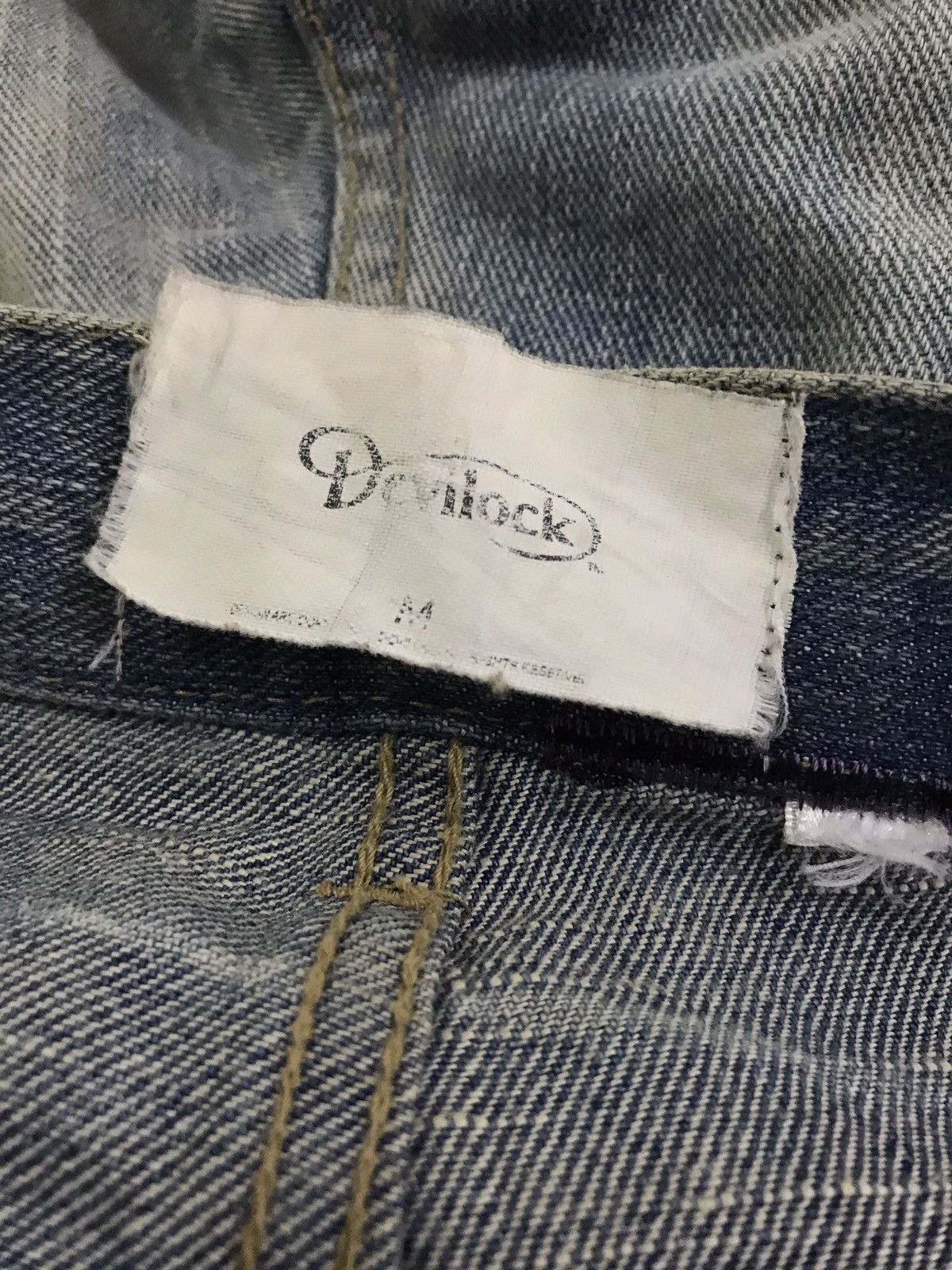 Devilock Devilock Japan Distressed Patches Logo Jeans Size US 31 - 10 Thumbnail