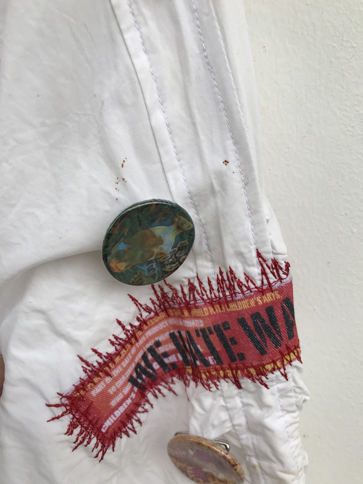 Japanese Brand Japanese Designer Ritsuko Shirahama Bondage Shirt Jacket Size US S / EU 44-46 / 1 - 7 Thumbnail