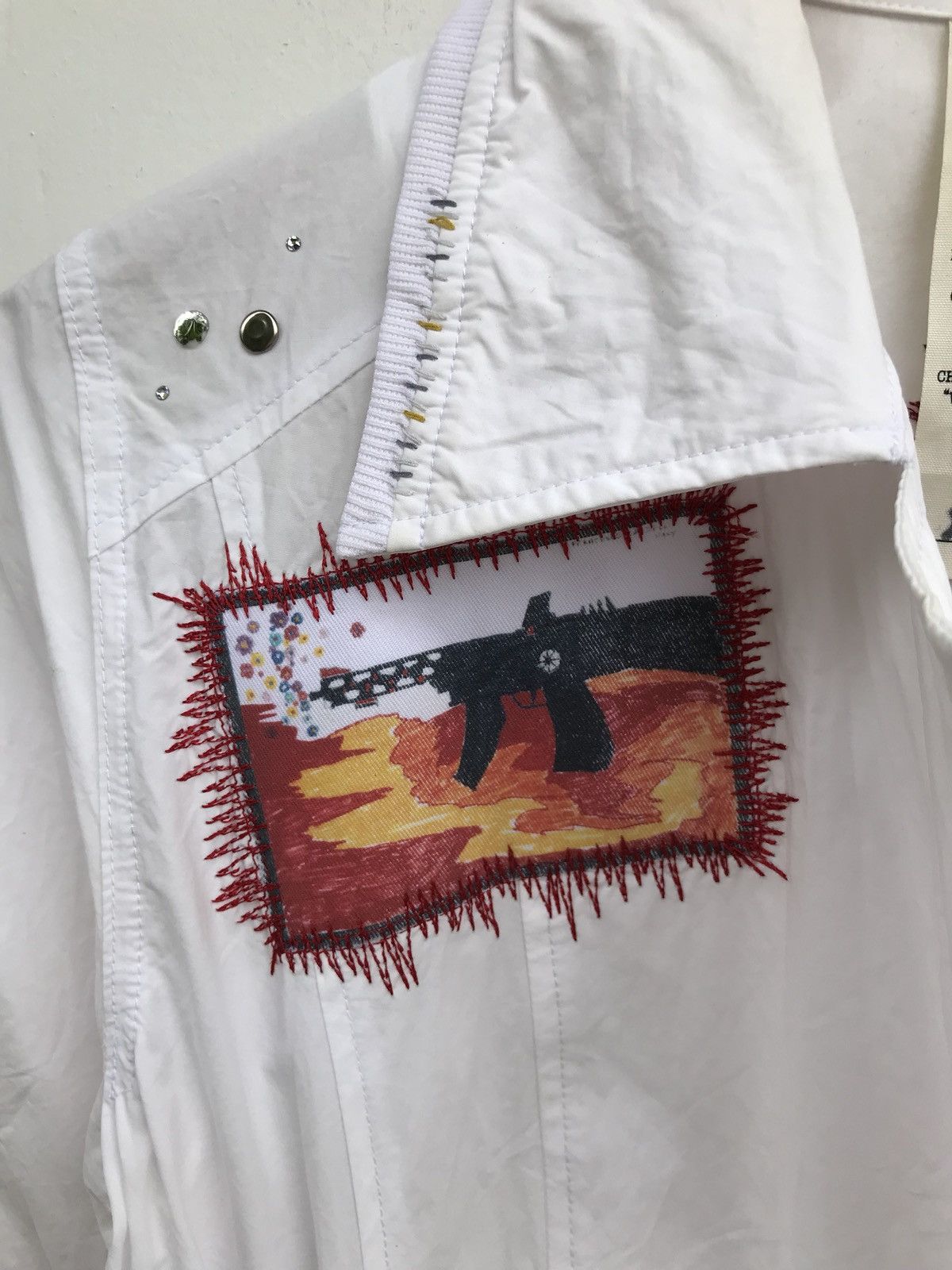 Japanese Brand Japanese Designer Ritsuko Shirahama Bondage Shirt Jacket Size US S / EU 44-46 / 1 - 6 Thumbnail
