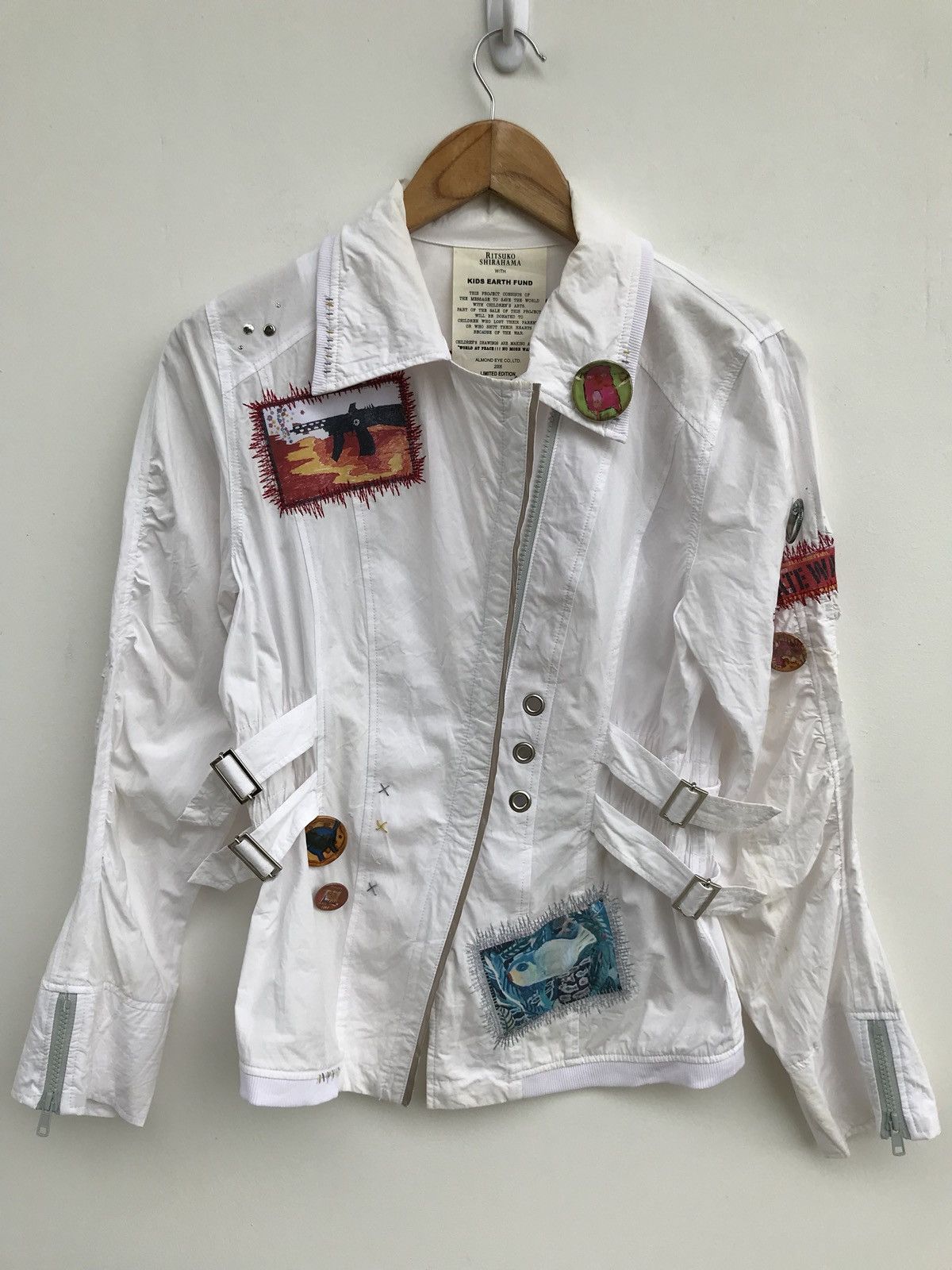 Japanese Brand Japanese Designer Ritsuko Shirahama Bondage Shirt Jacket Size US S / EU 44-46 / 1 - 2 Thumbnail