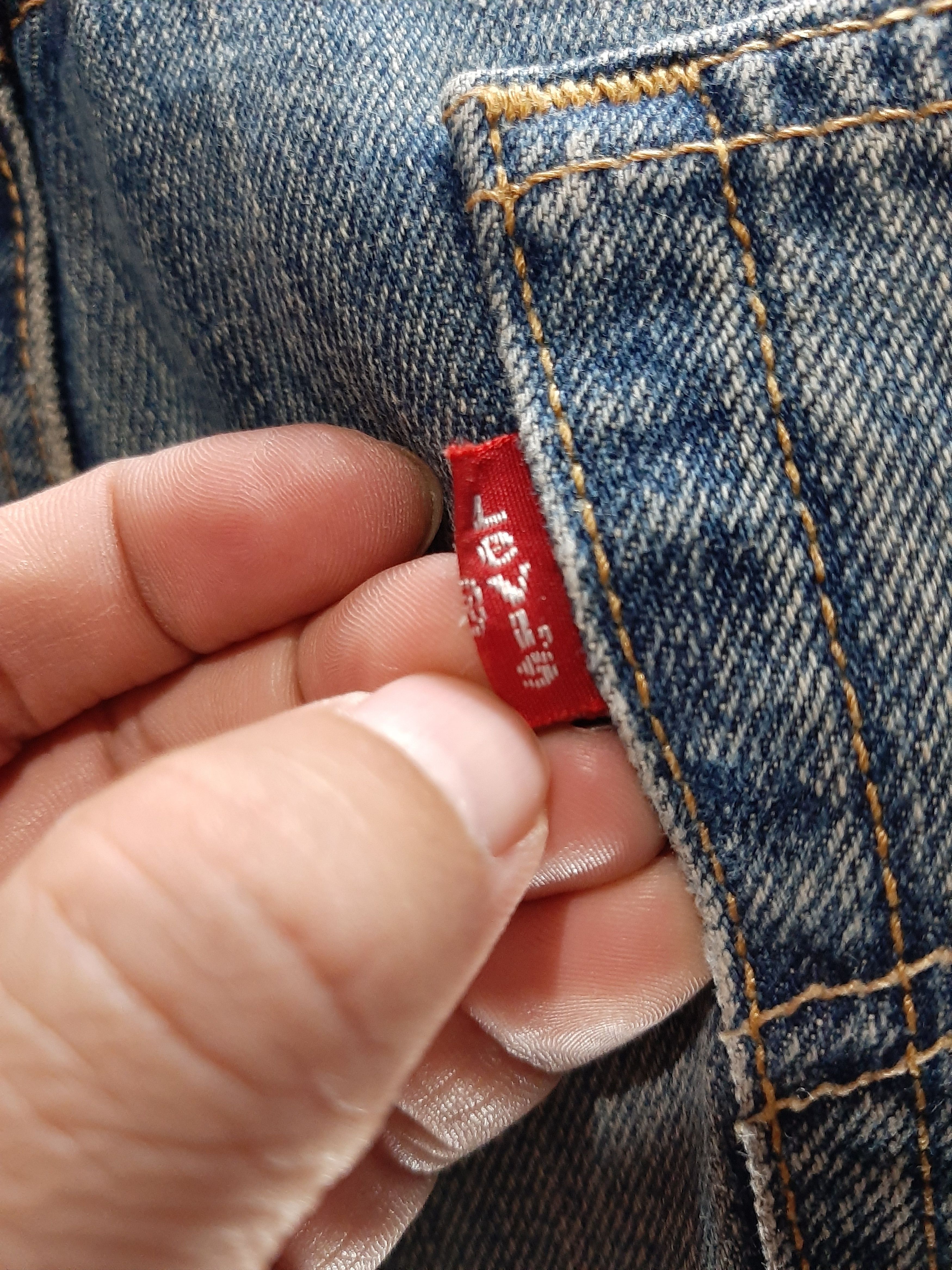 Levi's × Vintage VINTAGE 90s LEVI'S 501 DISTRESSED DENIM NICE STYLE Size US 30 / EU 46 - 5 Thumbnail