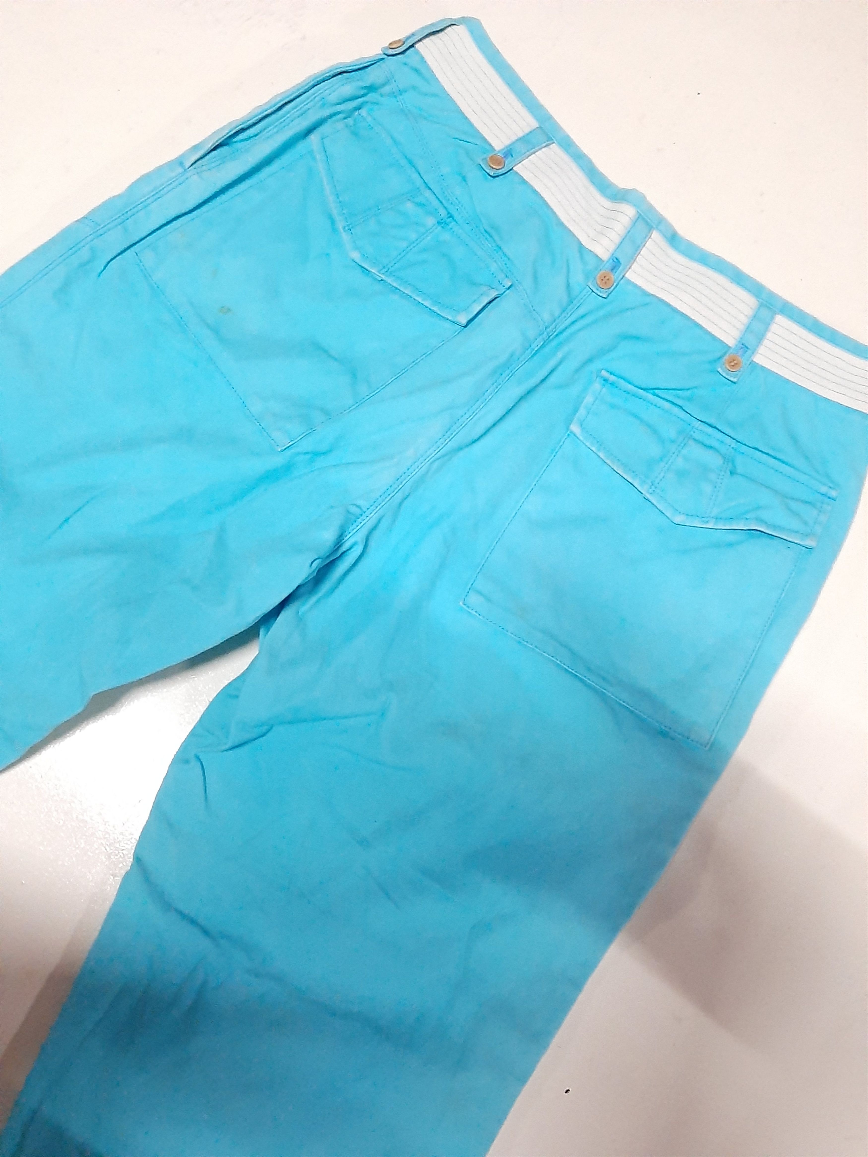 Designer × Paul Smith × Vintage VINTAGE PAUL SMITH COLLECTION BLUE PANTS Size US 30 / EU 46 - 12 Thumbnail