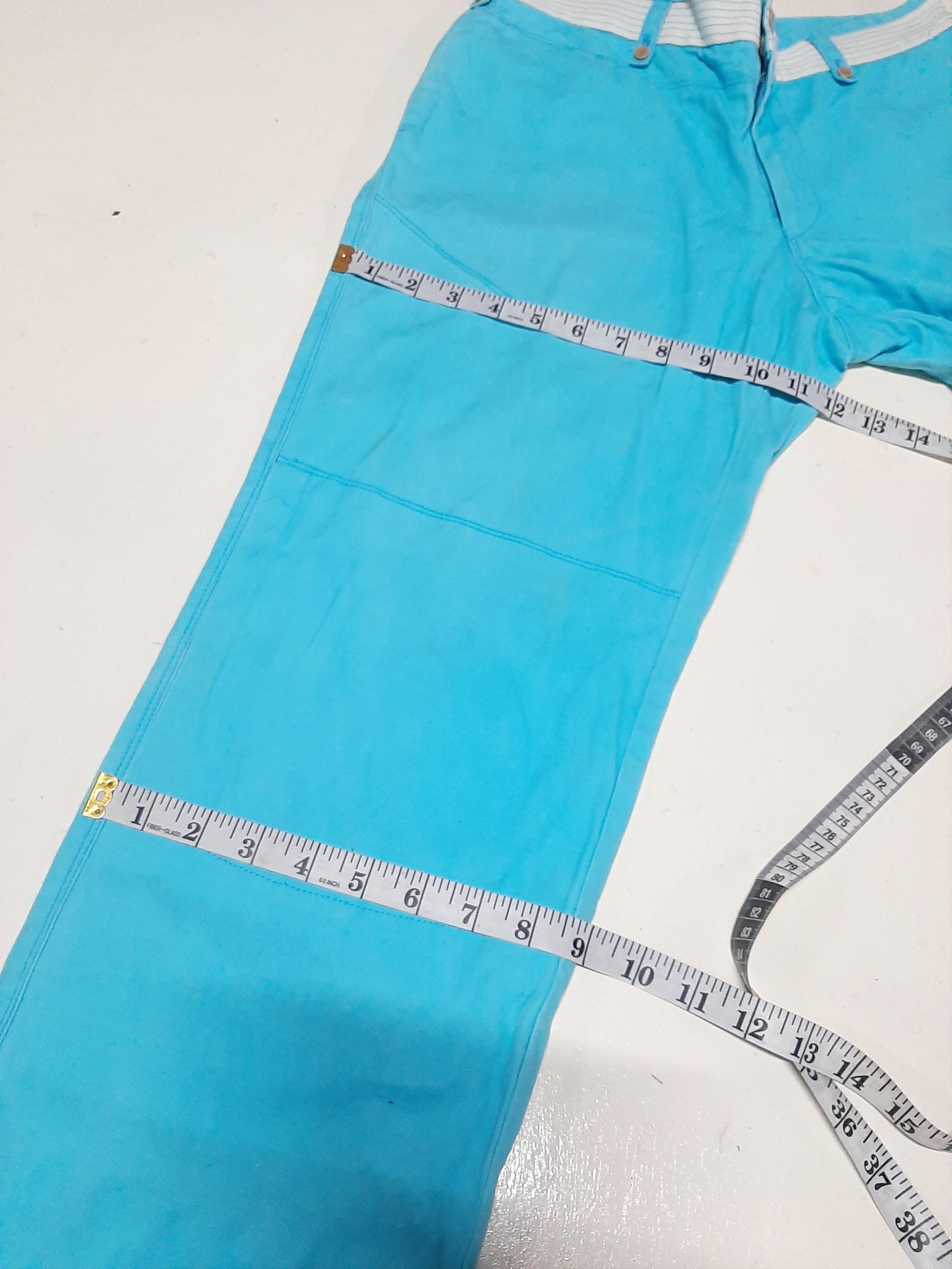 Designer × Paul Smith × Vintage VINTAGE PAUL SMITH COLLECTION BLUE PANTS Size US 30 / EU 46 - 14 Thumbnail