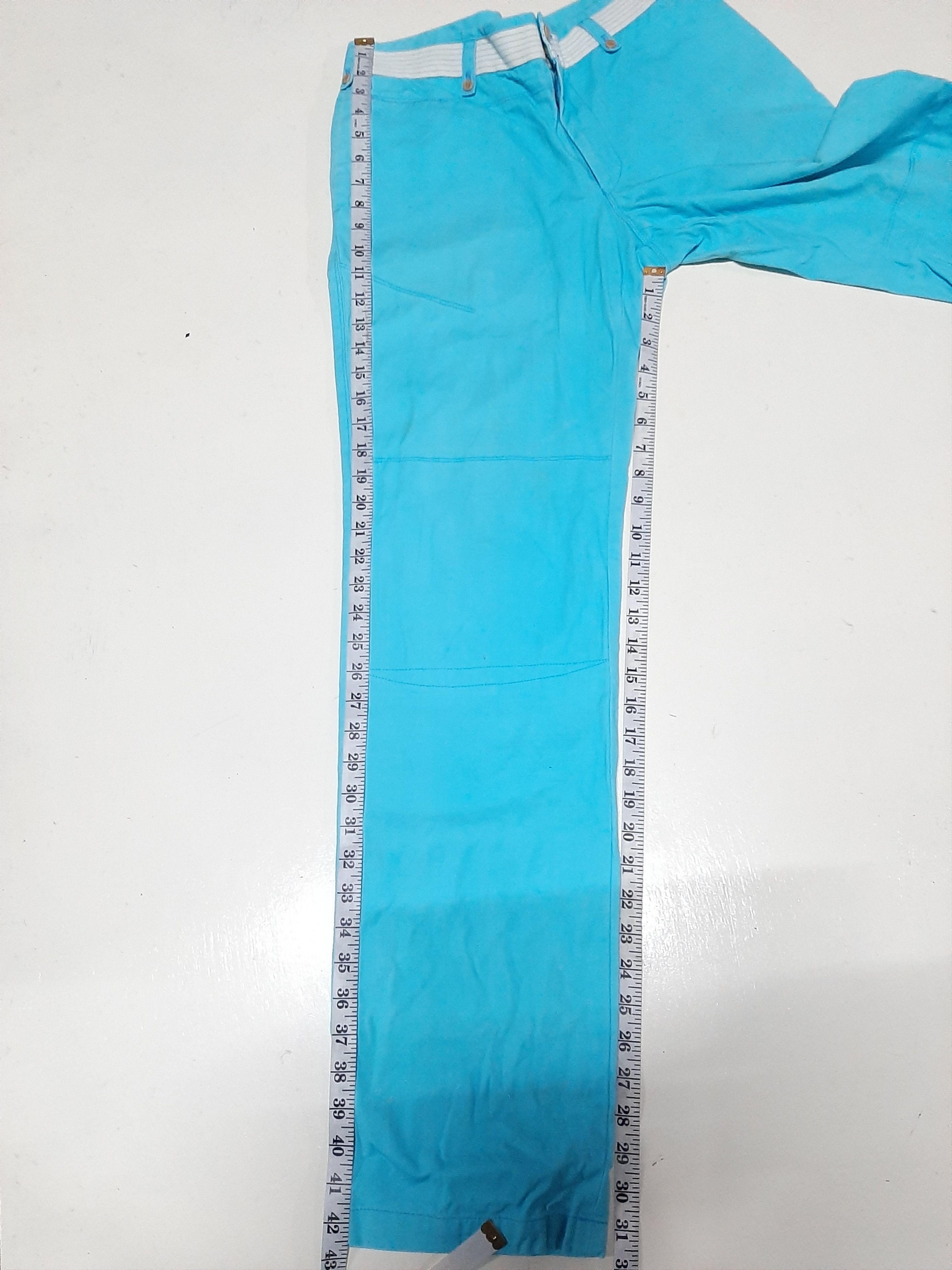 Designer × Paul Smith × Vintage VINTAGE PAUL SMITH COLLECTION BLUE PANTS Size US 30 / EU 46 - 16 Thumbnail