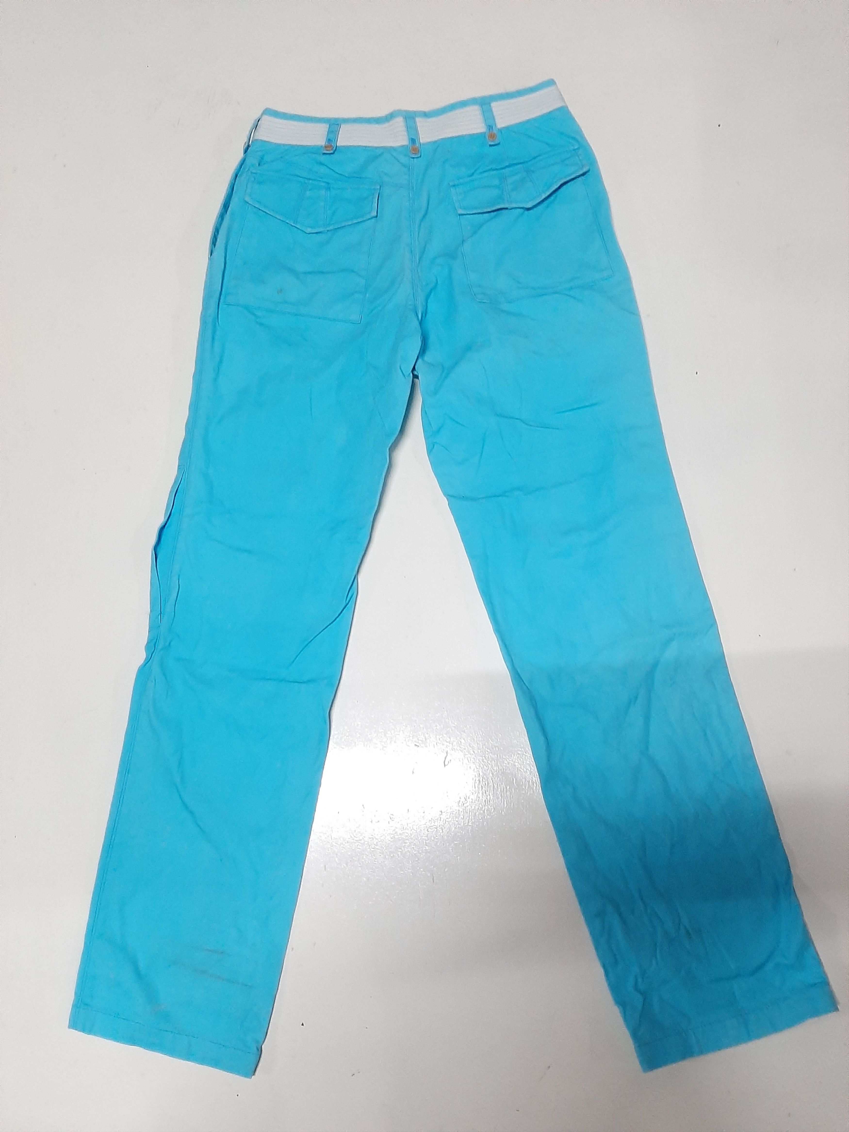 Designer × Paul Smith × Vintage VINTAGE PAUL SMITH COLLECTION BLUE PANTS Size US 30 / EU 46 - 9 Thumbnail