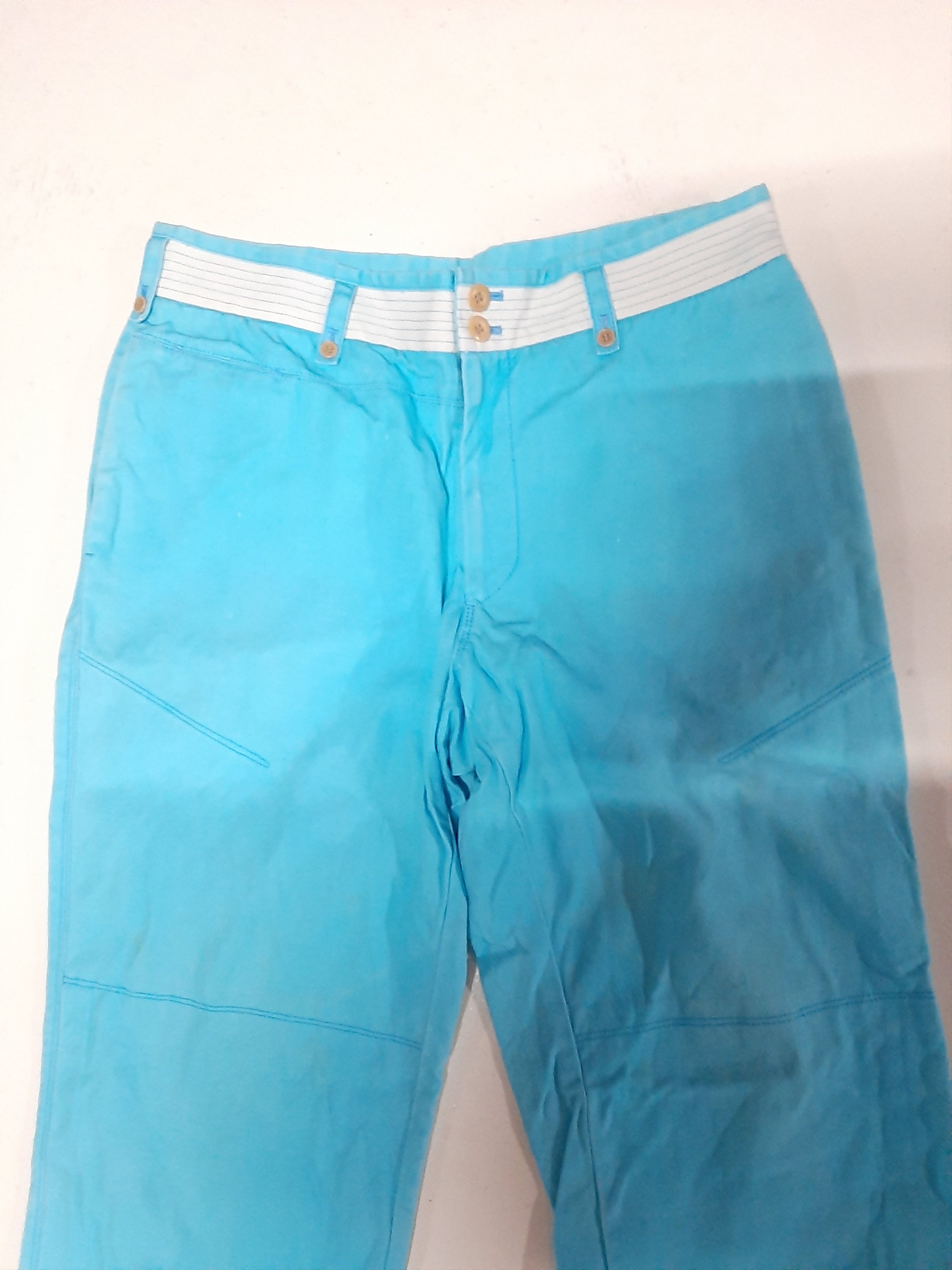 Designer × Paul Smith × Vintage VINTAGE PAUL SMITH COLLECTION BLUE PANTS Size US 30 / EU 46 - 5 Thumbnail