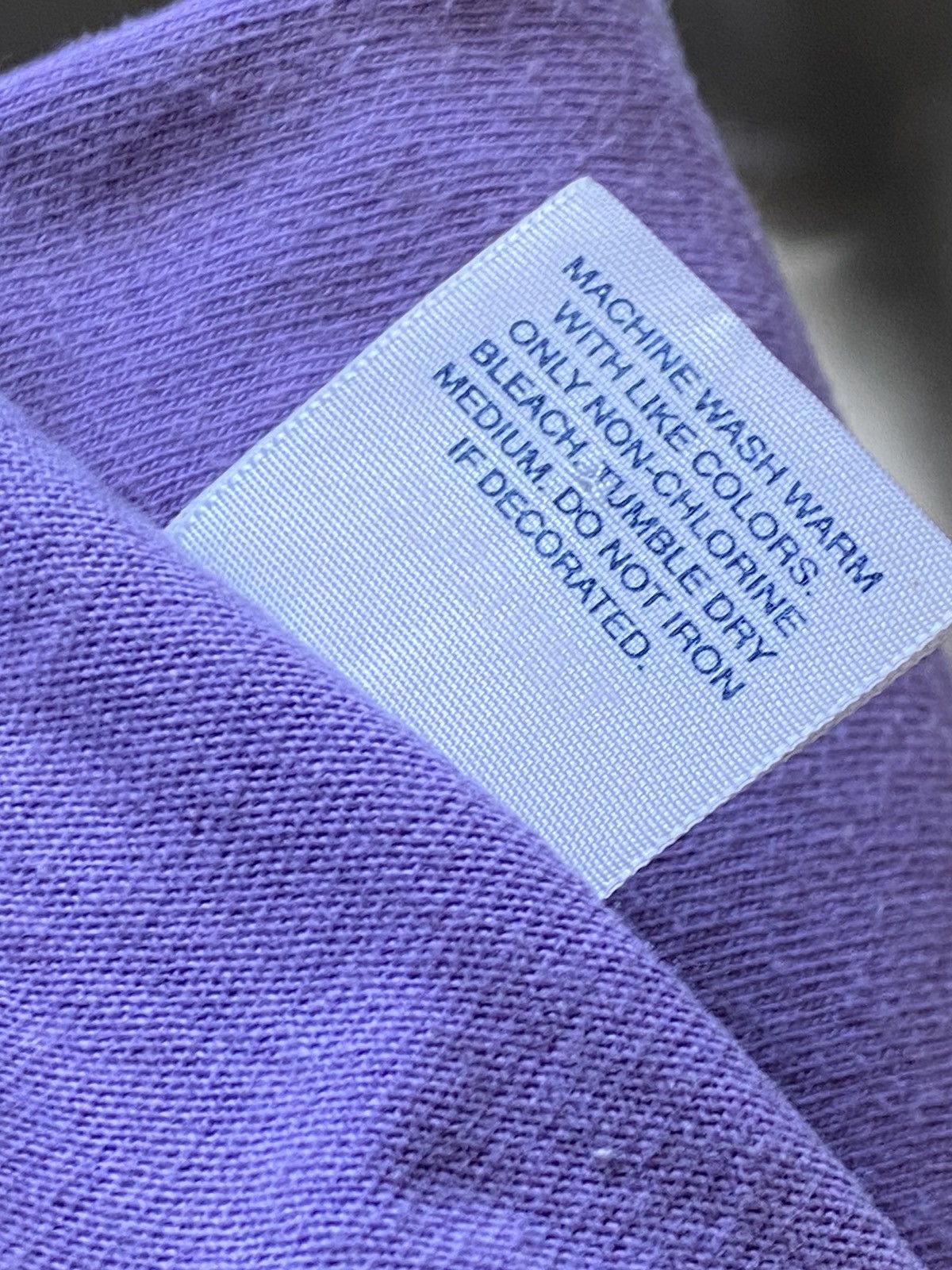 Supreme Yellow on Purple Box Logo Tee Size US XL / EU 56 / 4 - 9 Thumbnail