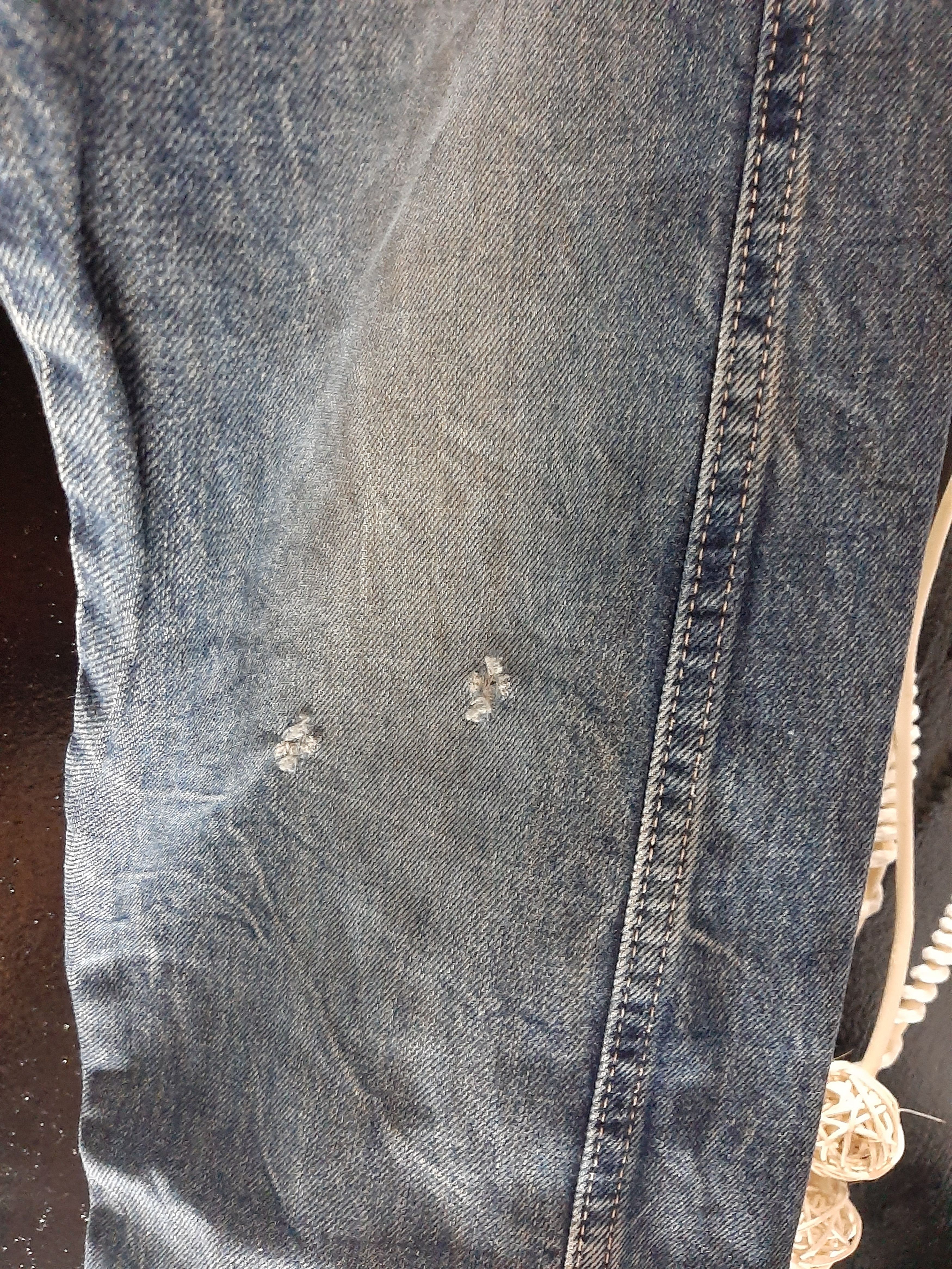 Blue Blue Japan BLUE JAPAN 🇯🇵 DISTRESED SIDE POCKET CARGO DENIM STYLE Size US 30 / EU 46 - 3 Thumbnail