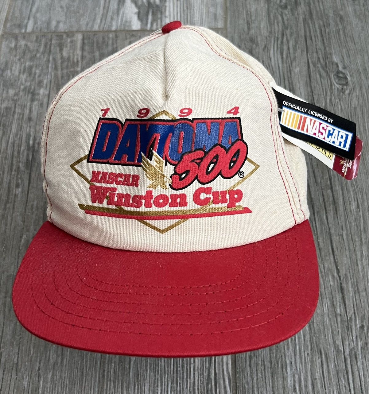 Chapeau Vintage Nascar Dale Jarrett - Daytona 500 1996 - Modèle Réglable Rétro