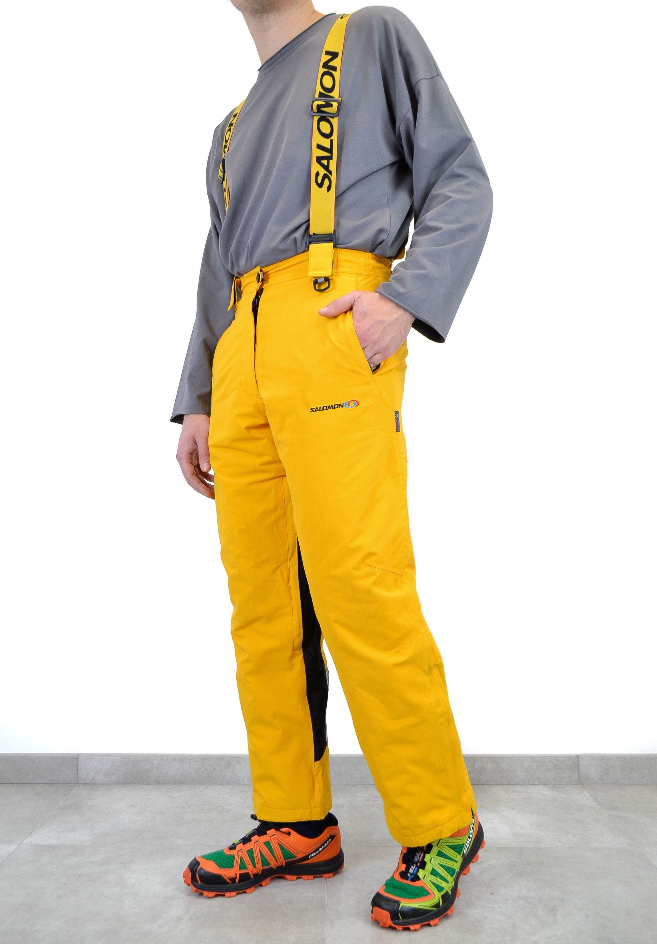 Salomon × Vintage Salomon Ski Snowboards Overalls Pants Size US 30 / EU 46 - 1 Thumbnail
