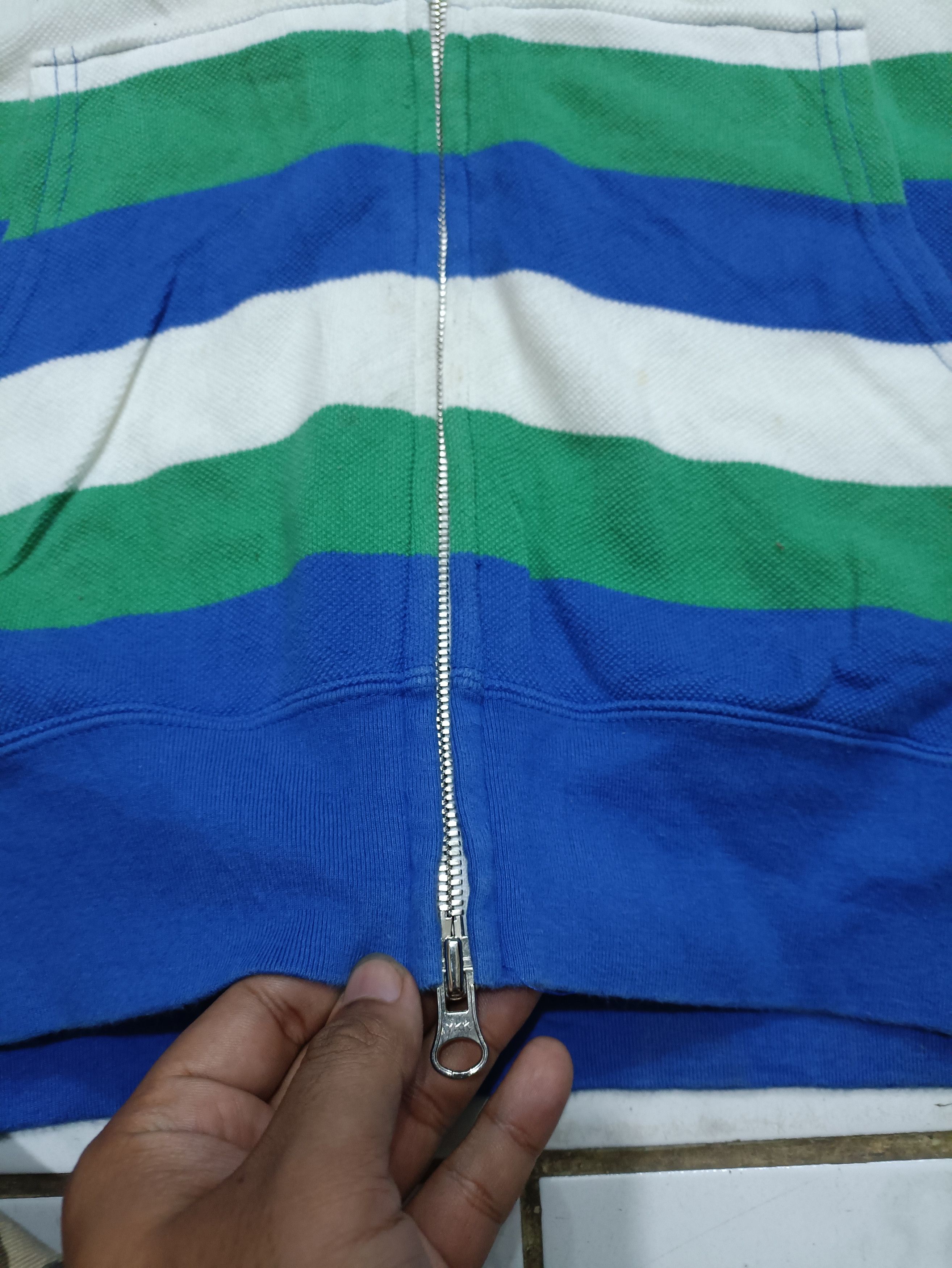 MasterPiece MASTERPIECE REALMAD HECTIC STRIPE FULLZIPHOODIE Size US L / EU 52-54 / 3 - 7 Thumbnail