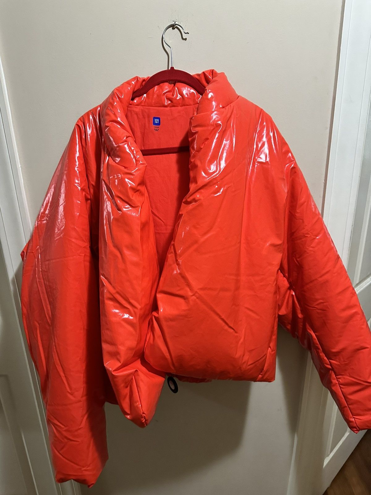 yeezy x gap round jacket black