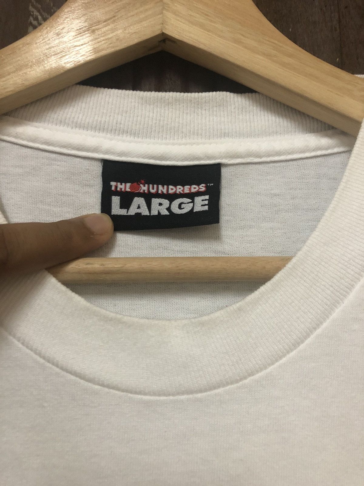 The Hundreds × Vintage Vintage The Hundreds Big Logo Dont Sleep Nice Tee Shirt Size US L / EU 52-54 / 3 - 3 Thumbnail