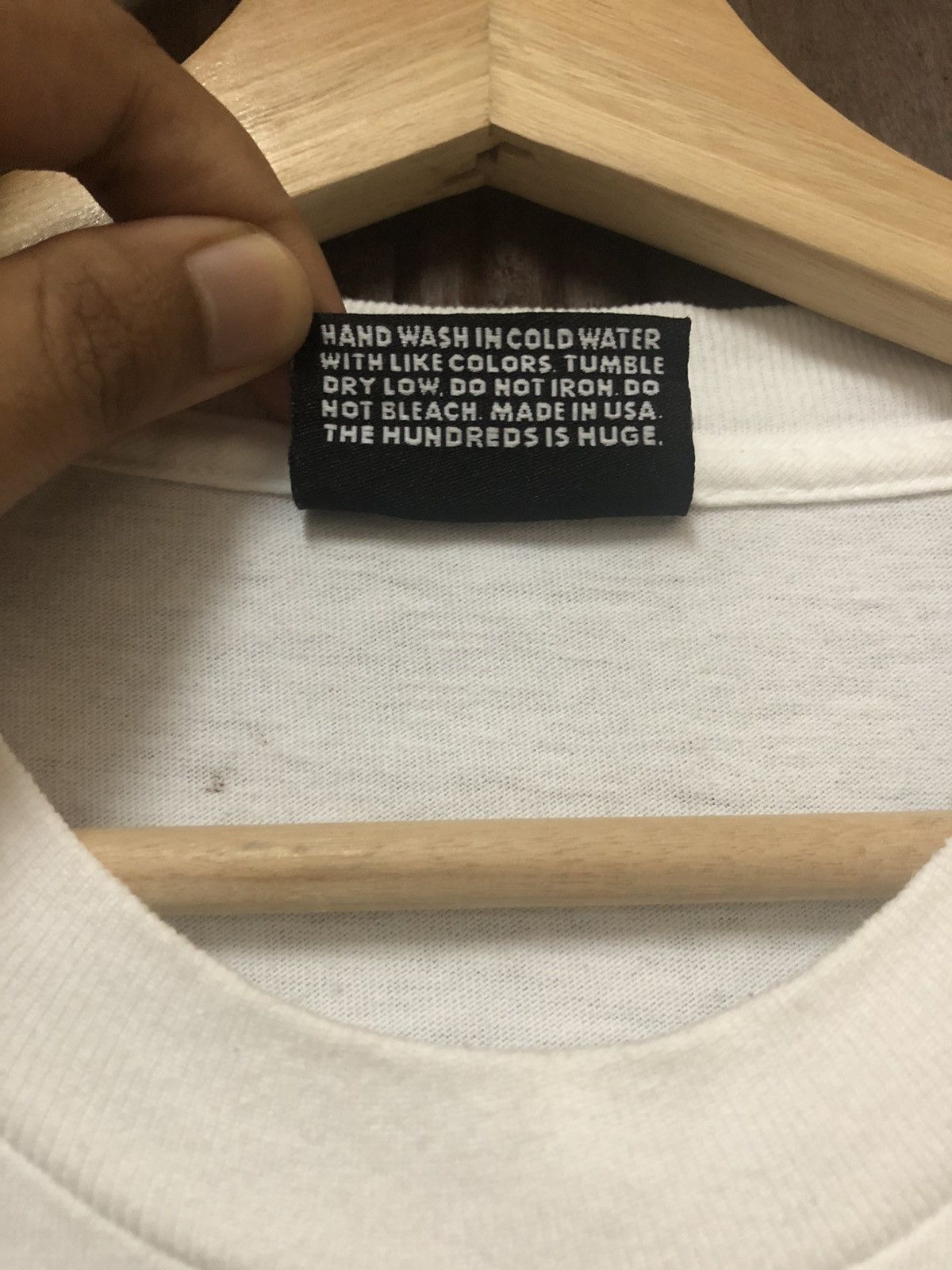 The Hundreds × Vintage Vintage The Hundreds Big Logo Dont Sleep Nice Tee Shirt Size US L / EU 52-54 / 3 - 4 Thumbnail