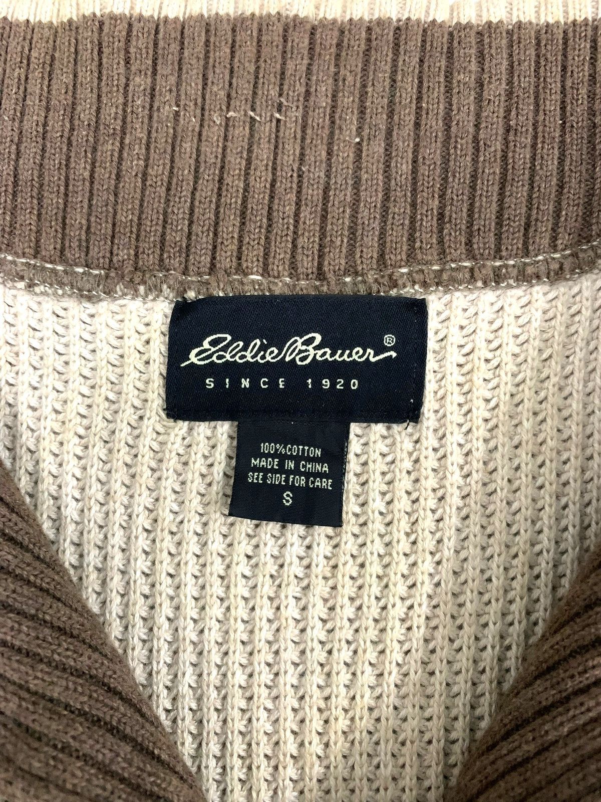 Eddie Bauer Vintage 90s Eddie Bauer Half Zipper Knitwear Size US M / EU 48-50 / 2 - 7 Thumbnail