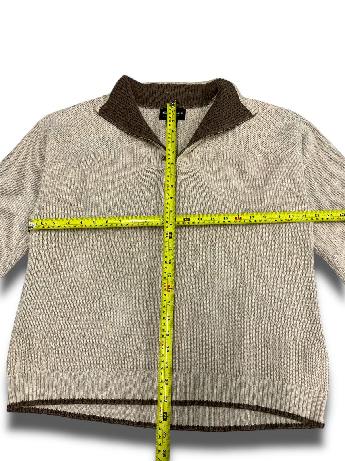 Eddie Bauer Vintage 90s Eddie Bauer Half Zipper Knitwear Size US M / EU 48-50 / 2 - 8 Thumbnail