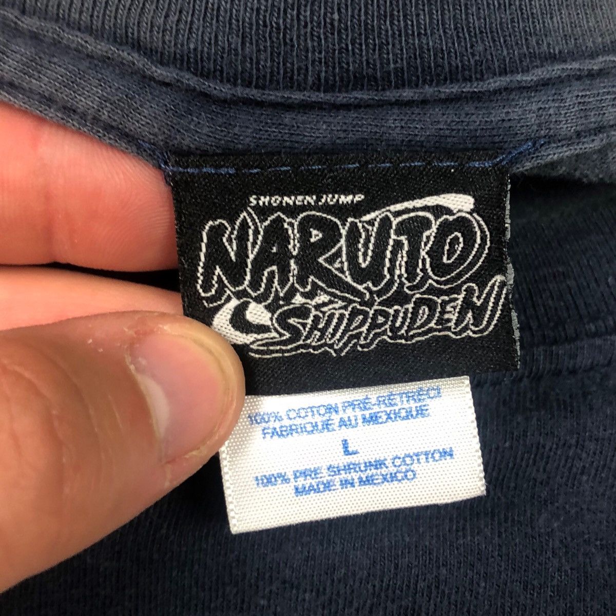 Other 2002 Naruto Shippuden Cast Logo Faded Shirt Adult Size L Size US L / EU 52-54 / 3 - 4 Thumbnail