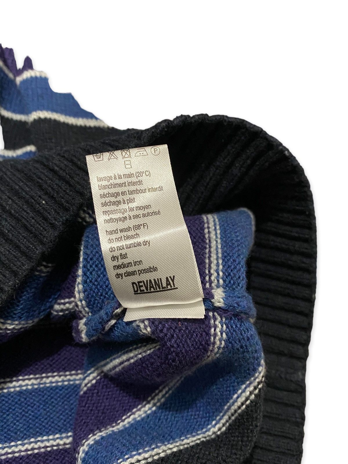 Lacoste Vintage Lacoste Striped Sweater Made In France Size US XXL / EU 58 / 5 - 12 Thumbnail