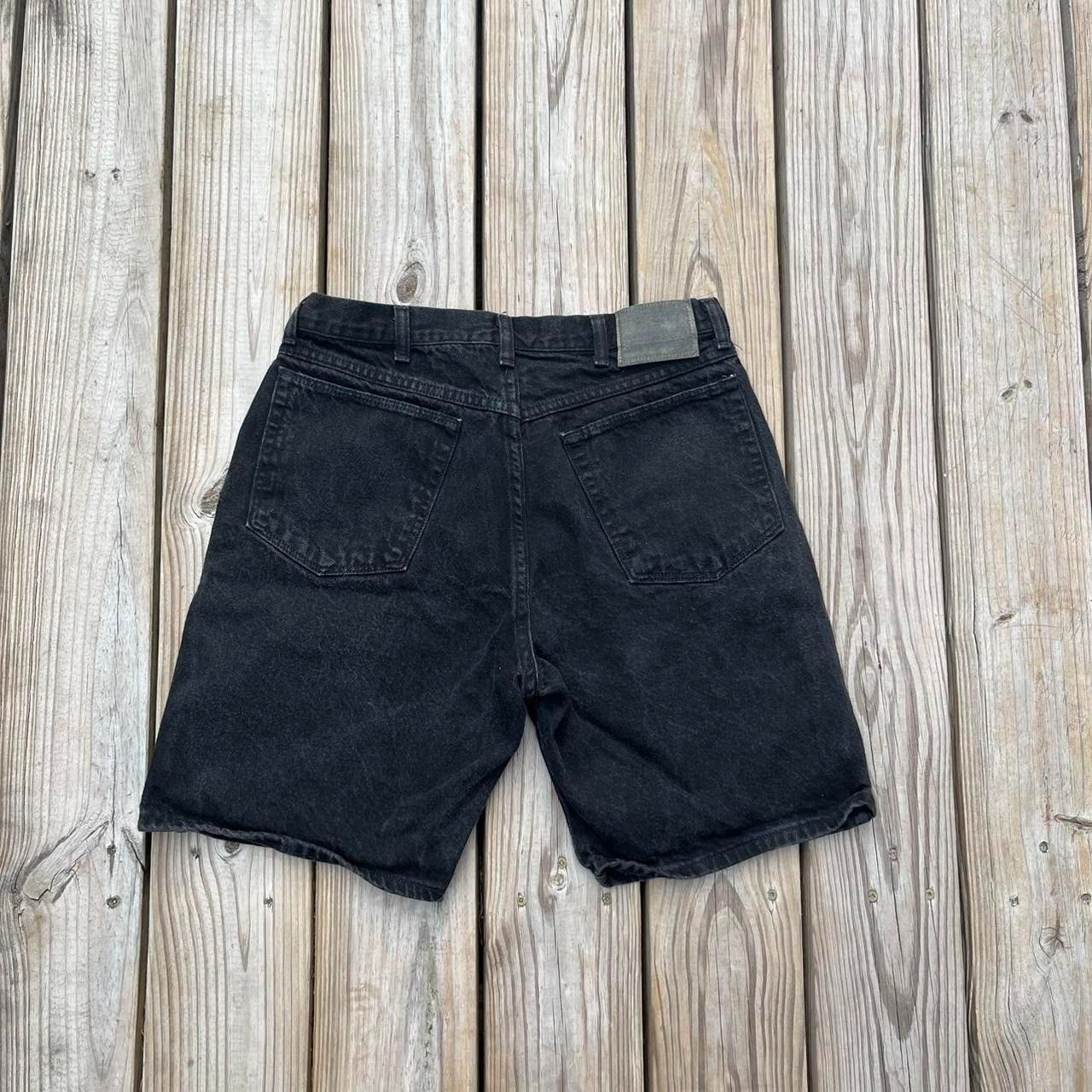 Vintage Vintage Wrangler Jorts Black denim shorts made in USA Size US 32 / EU 48 - 2 Preview