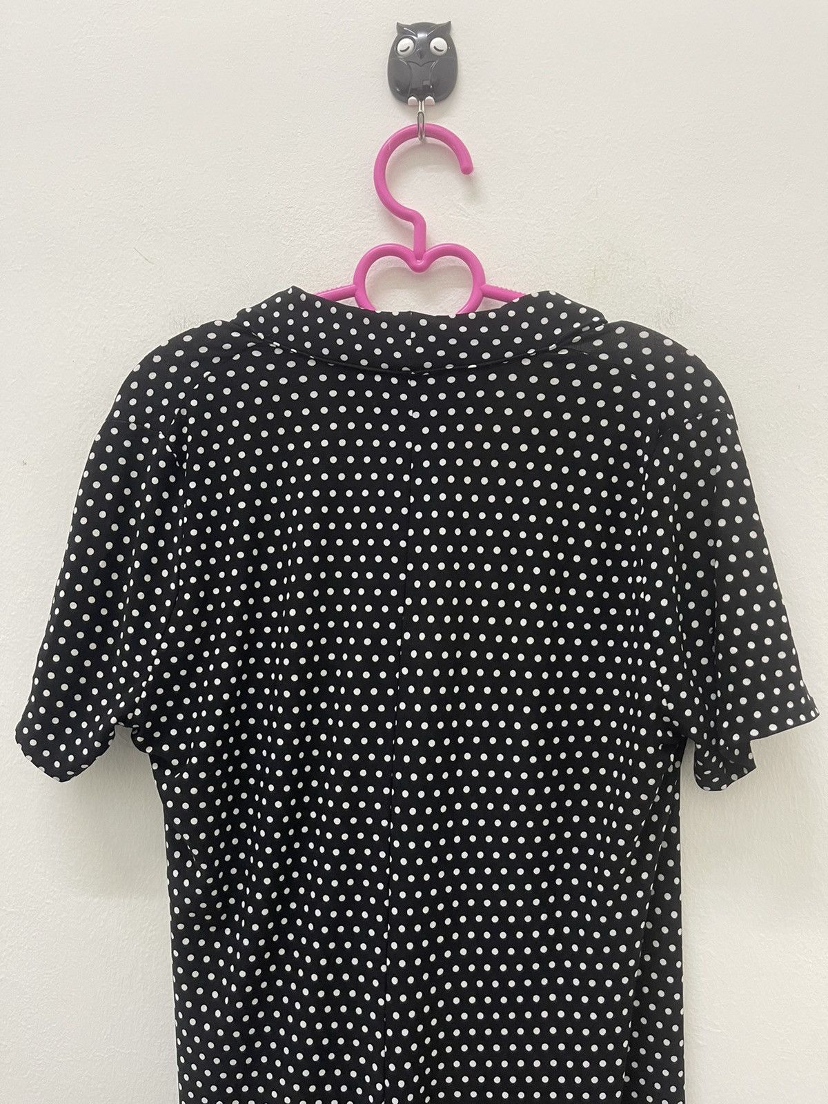 Norma Kamali Rare NORMA KAMALI Polka Dot Full All Over Size S / US 4 / IT 40 - 7 Thumbnail