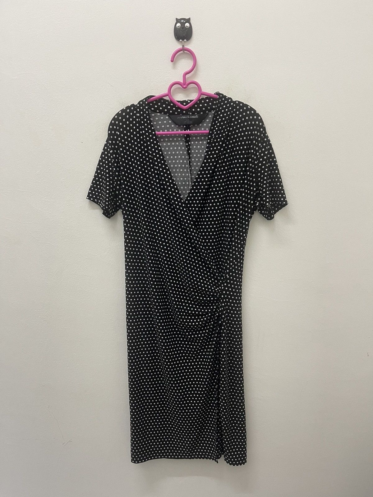Norma Kamali Rare NORMA KAMALI Polka Dot Full All Over Size S / US 4 / IT 40 - 1 Thumbnail