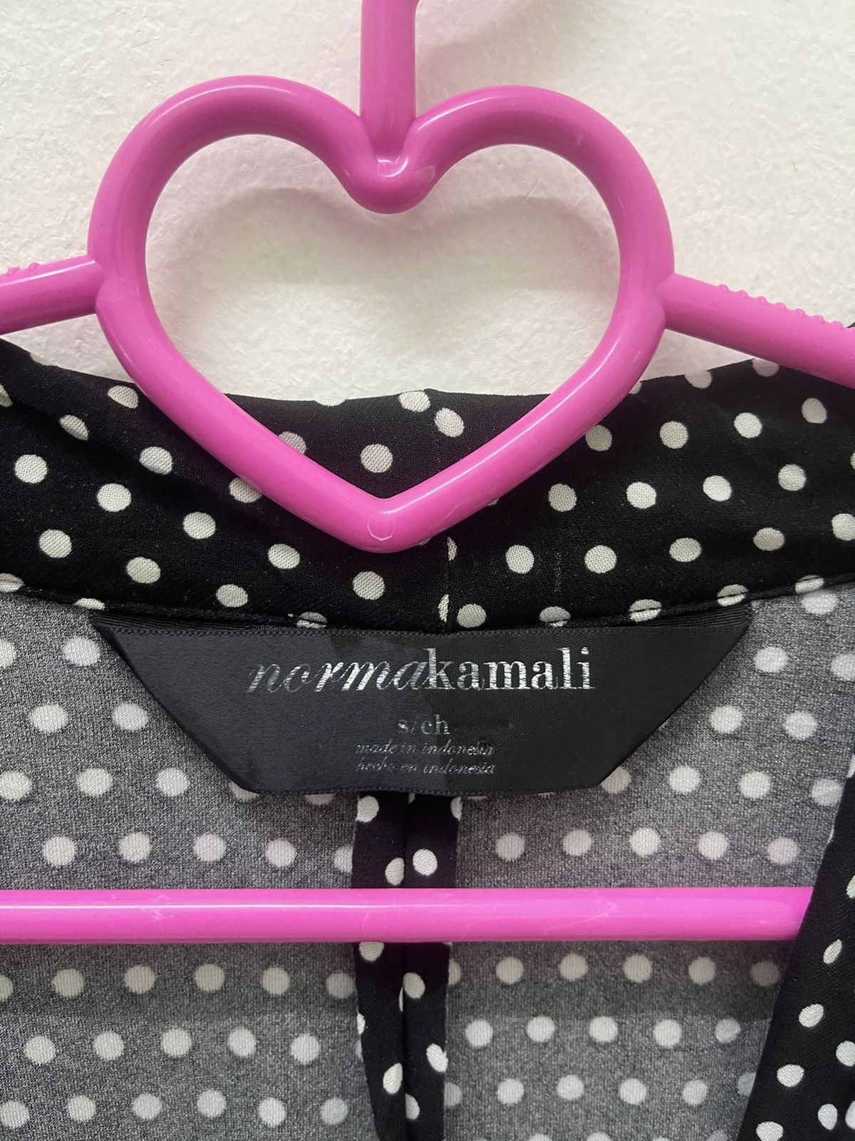 Norma Kamali Rare NORMA KAMALI Polka Dot Full All Over Size S / US 4 / IT 40 - 4 Thumbnail