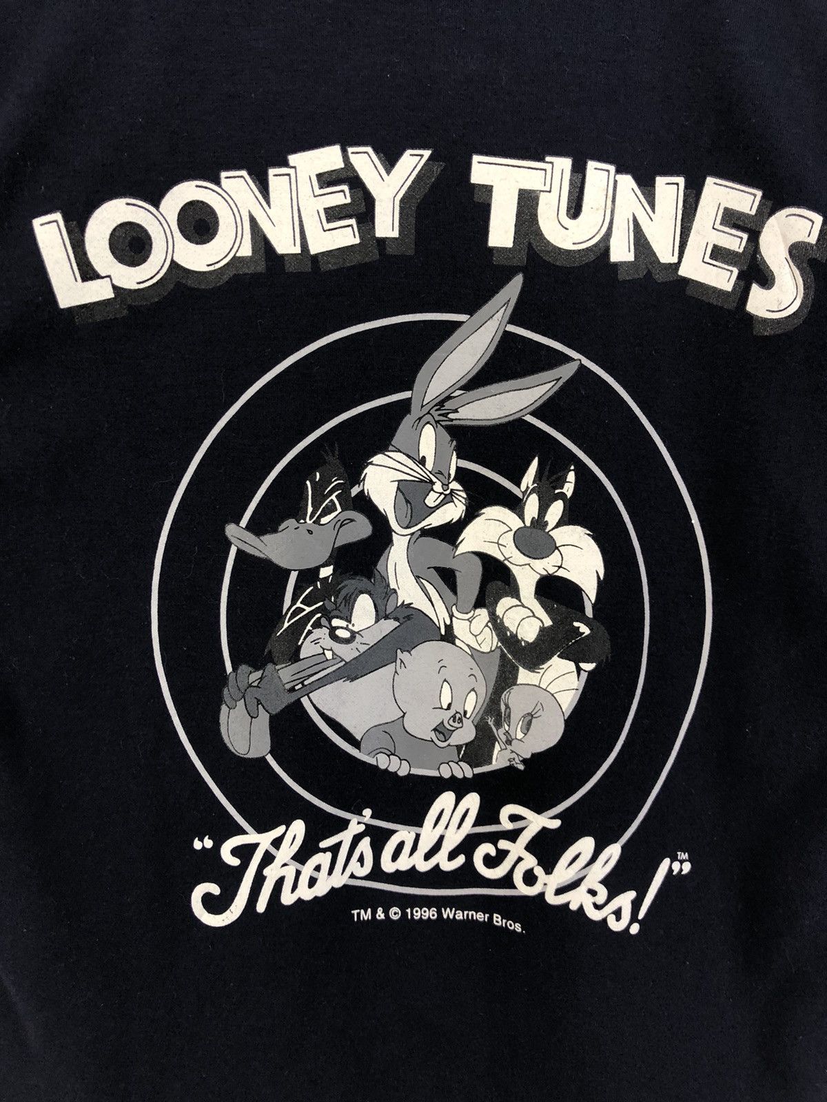Warner Bros Vintage Looney Tunes Bugs Bunnys Big Logo Jacket Size US S / EU 44-46 / 1 - 8 Thumbnail