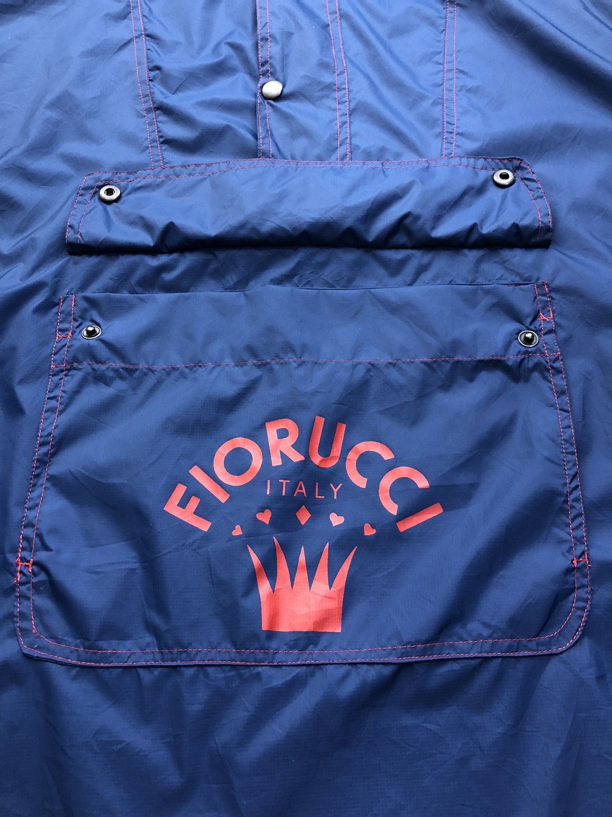 Vintage Vintage Fiorucci Italy Raincoat/Poncho Jacket Size US XXL / EU 58 / 5 - 7 Thumbnail