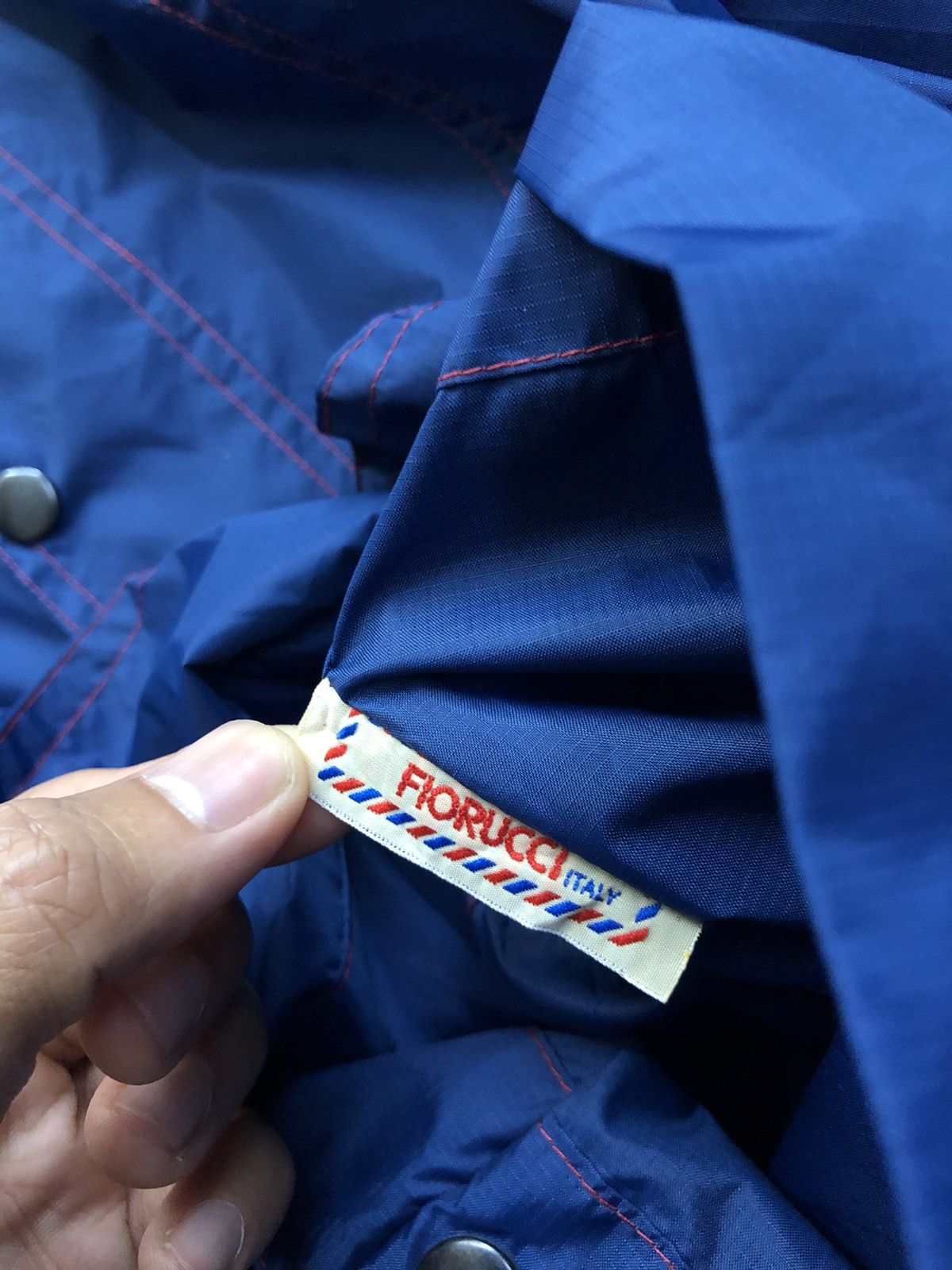 Vintage Vintage Fiorucci Italy Raincoat/Poncho Jacket Size US XXL / EU 58 / 5 - 13 Thumbnail