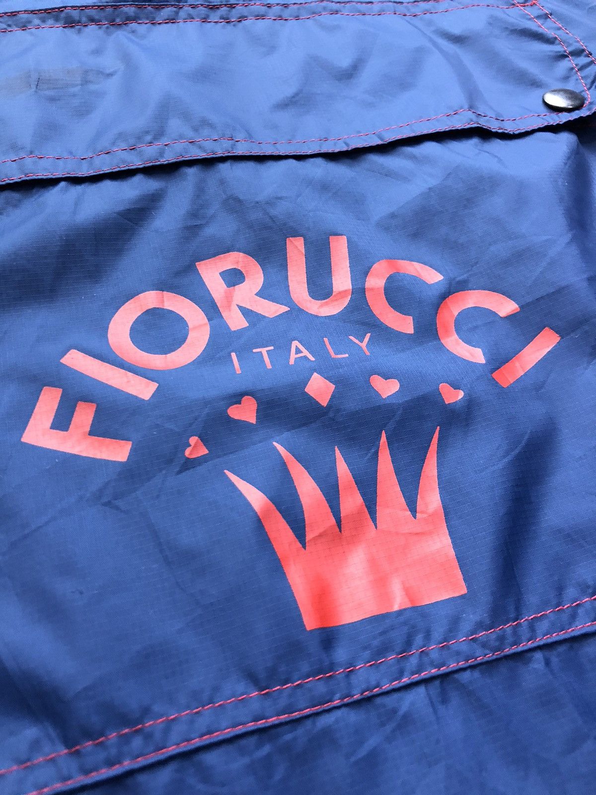 Vintage Vintage Fiorucci Italy Raincoat/Poncho Jacket Size US XXL / EU 58 / 5 - 9 Thumbnail