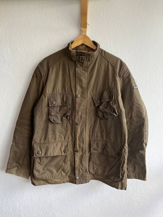 Barbour international speedway jacket deals