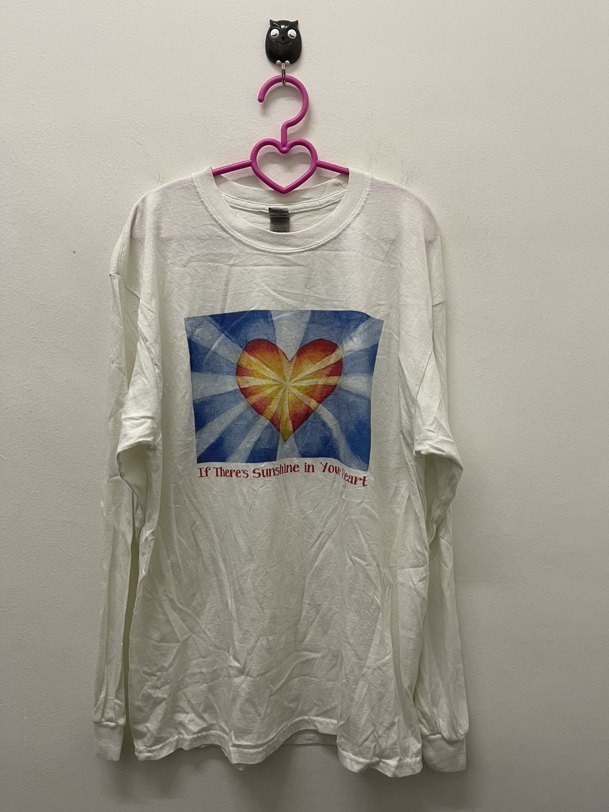 Band Tees Rare Vintage IF THERE’S SUNSHINE IN YOUR HEART Tee Size US L / EU 52-54 / 3 - 1 Thumbnail