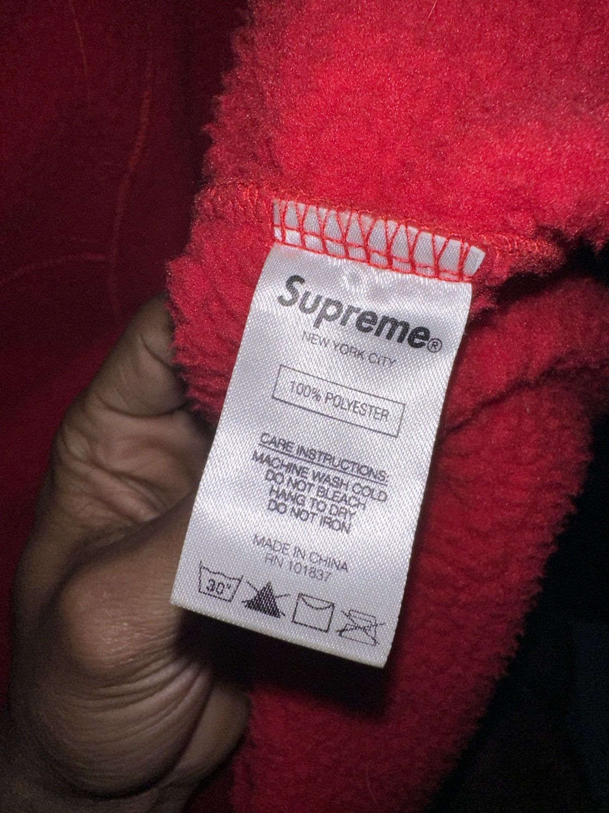 Supreme Supreme Windstopper Size US M / EU 48-50 / 2 - 7 Thumbnail