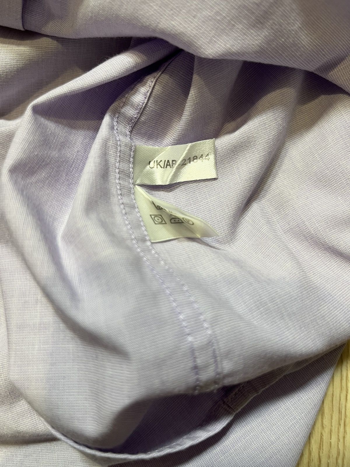 Vintage Vintage Yves Saint Laurent violet shirt Size US L / EU 52-54 / 3 - 7 Thumbnail