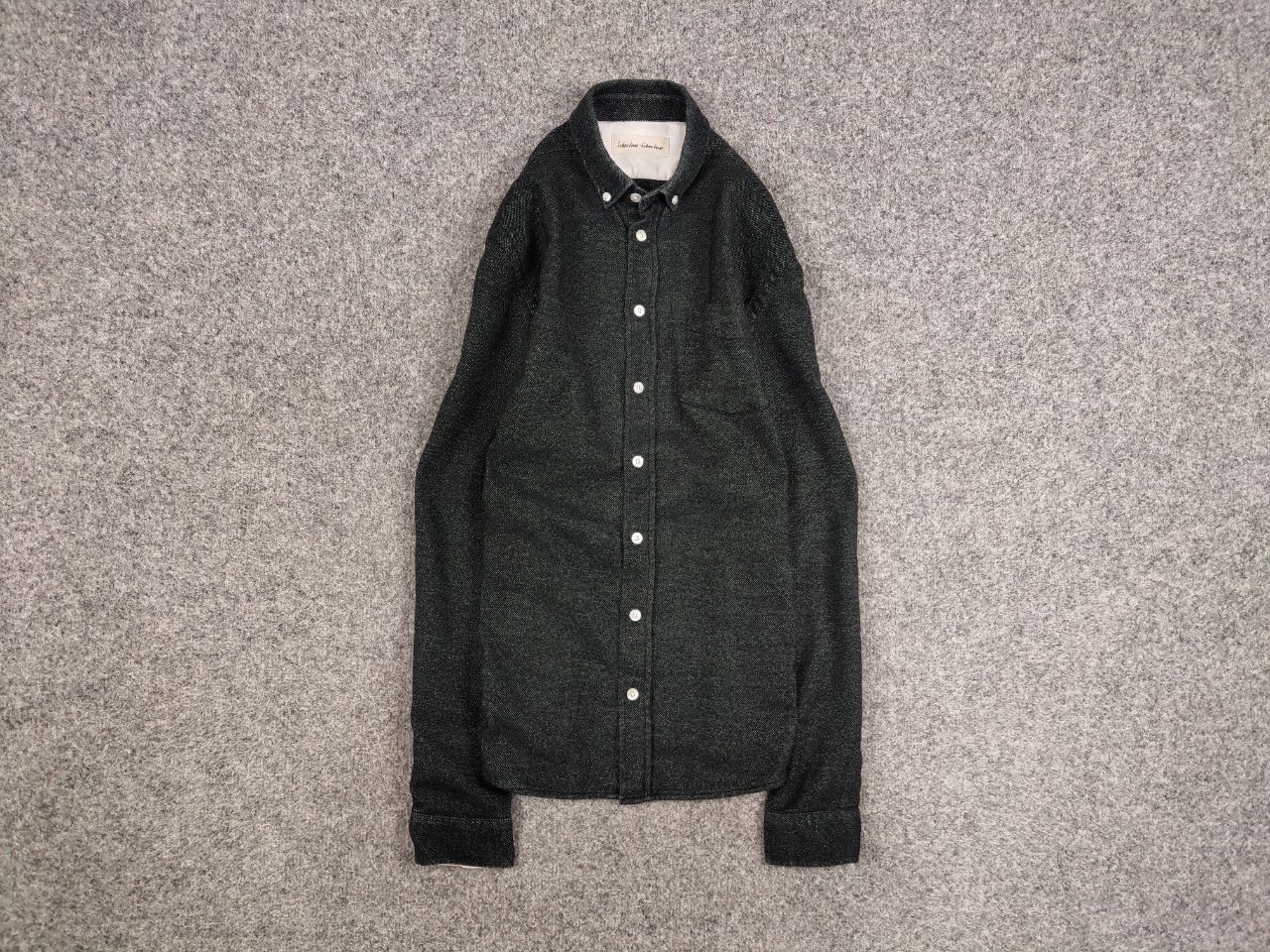 Libertine-Libertine Libertine libertine Hunter Flannel Dark Green Button Shirt Size US S / EU 44-46 / 1 - 1 Thumbnail