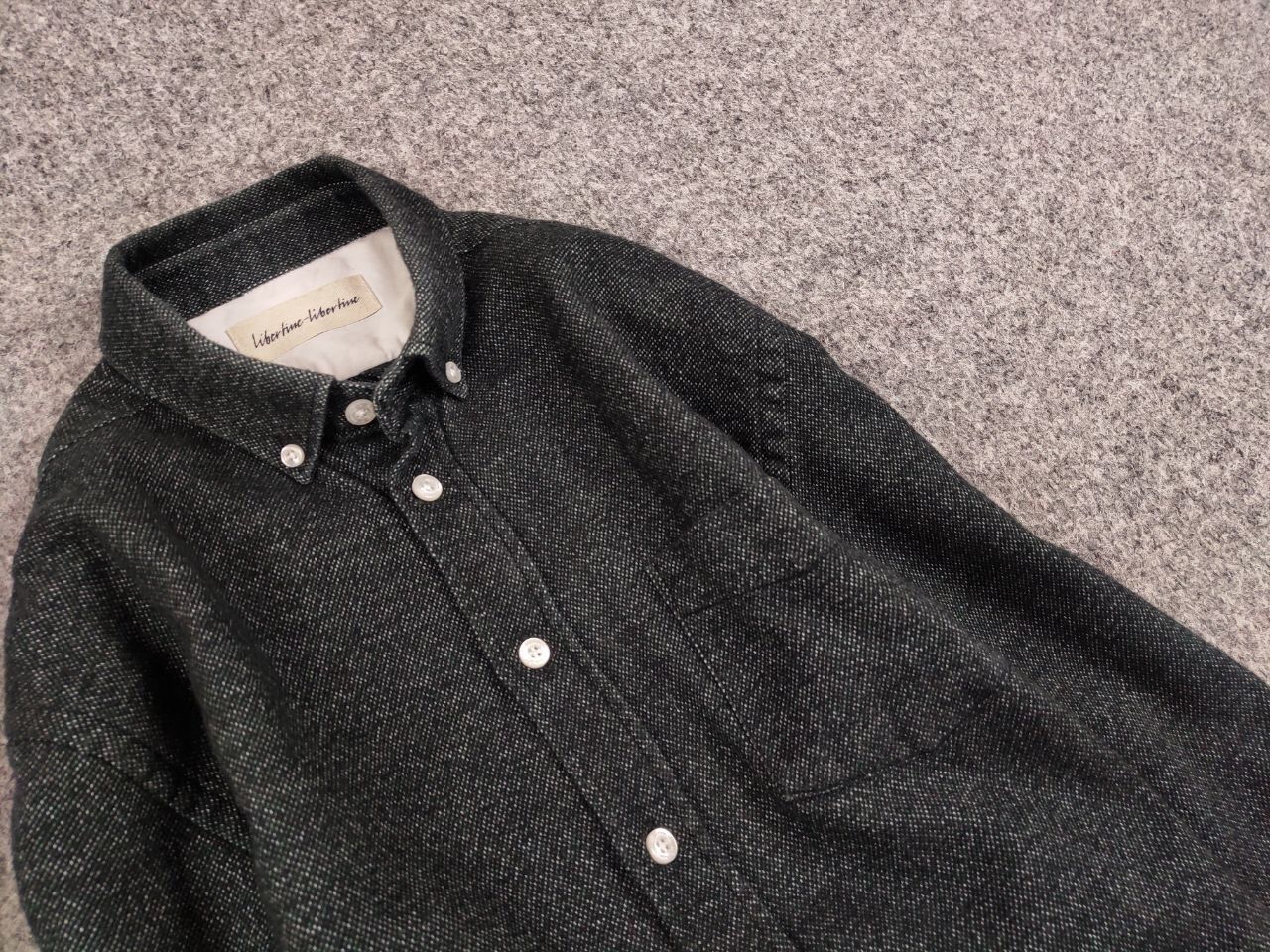 Libertine-Libertine Libertine libertine Hunter Flannel Dark Green Button Shirt Size US S / EU 44-46 / 1 - 12 Thumbnail