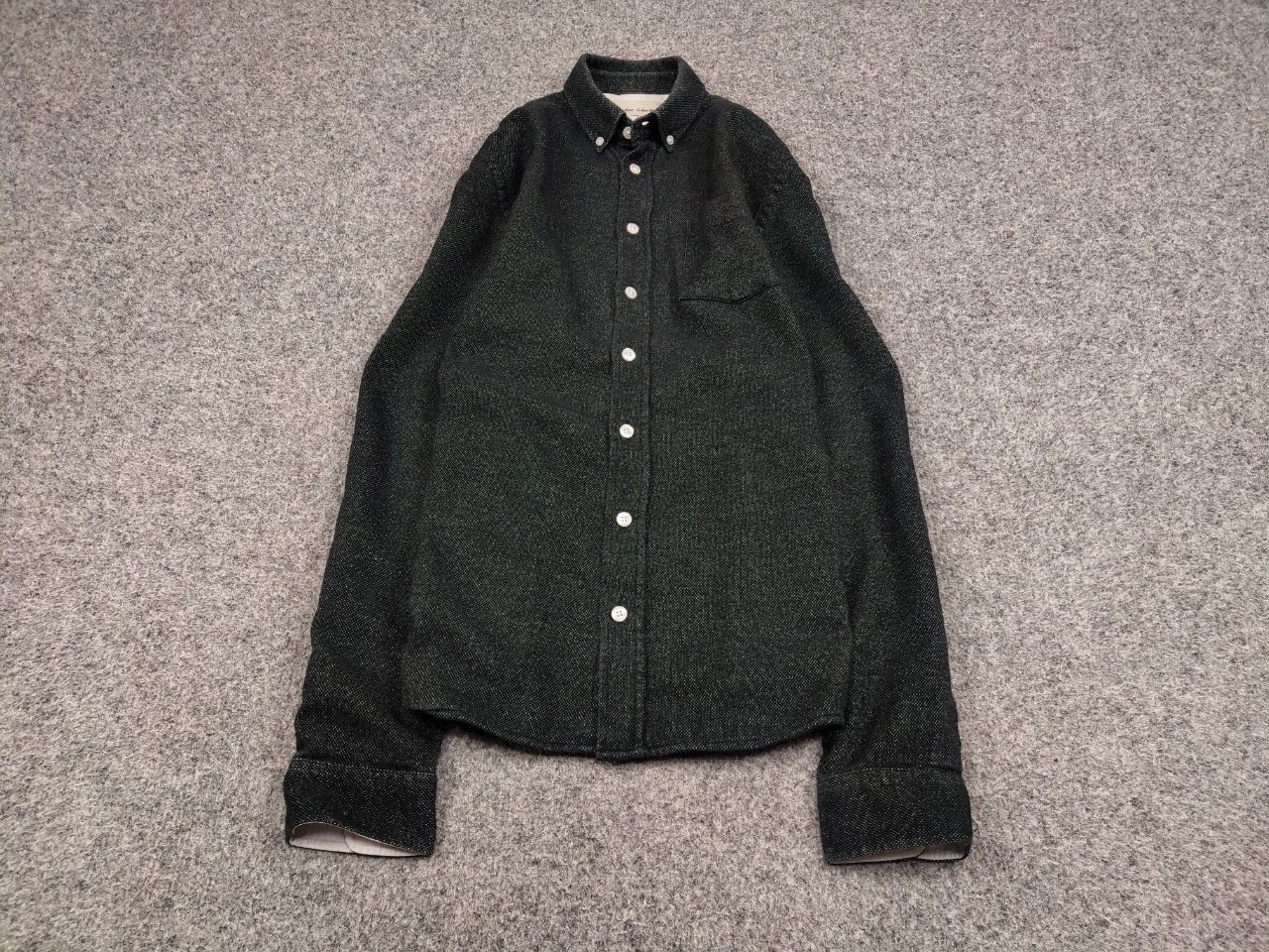 Libertine-Libertine Libertine libertine Hunter Flannel Dark Green Button Shirt Size US S / EU 44-46 / 1 - 2 Thumbnail