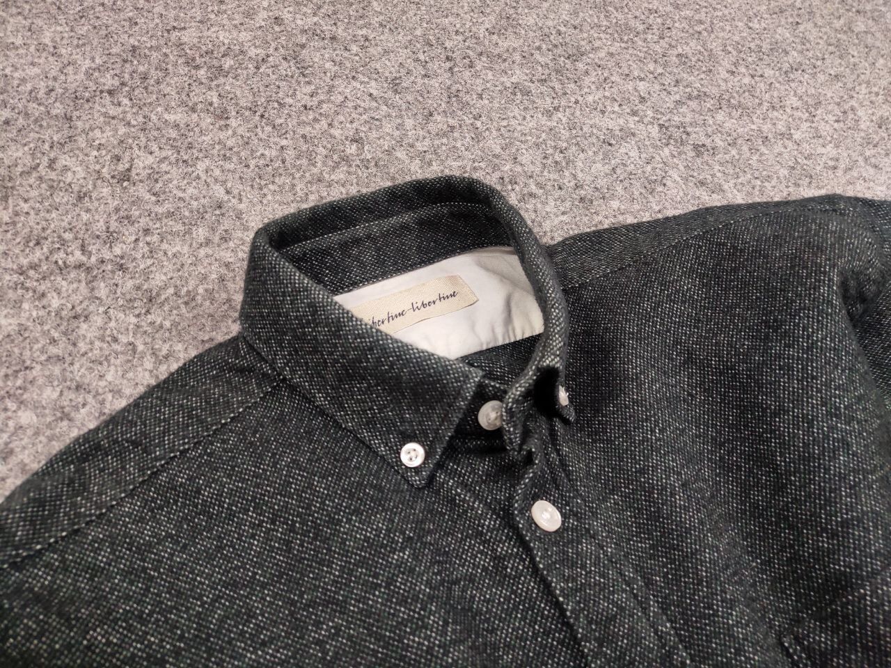 Libertine-Libertine Libertine libertine Hunter Flannel Dark Green Button Shirt Size US S / EU 44-46 / 1 - 16 Thumbnail